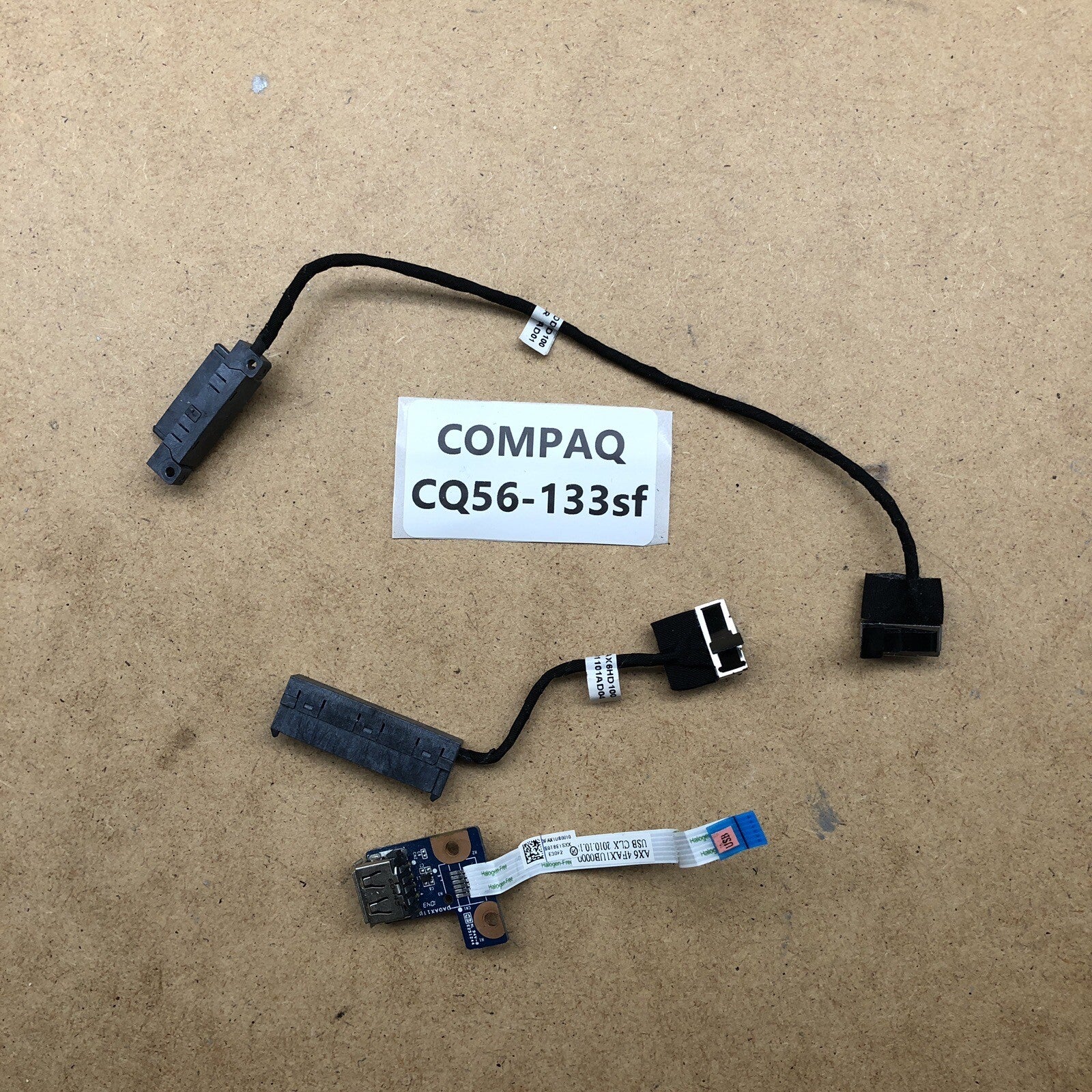 Lot connecteur USB/Sata - HP COMPAQ CQ56-133sf