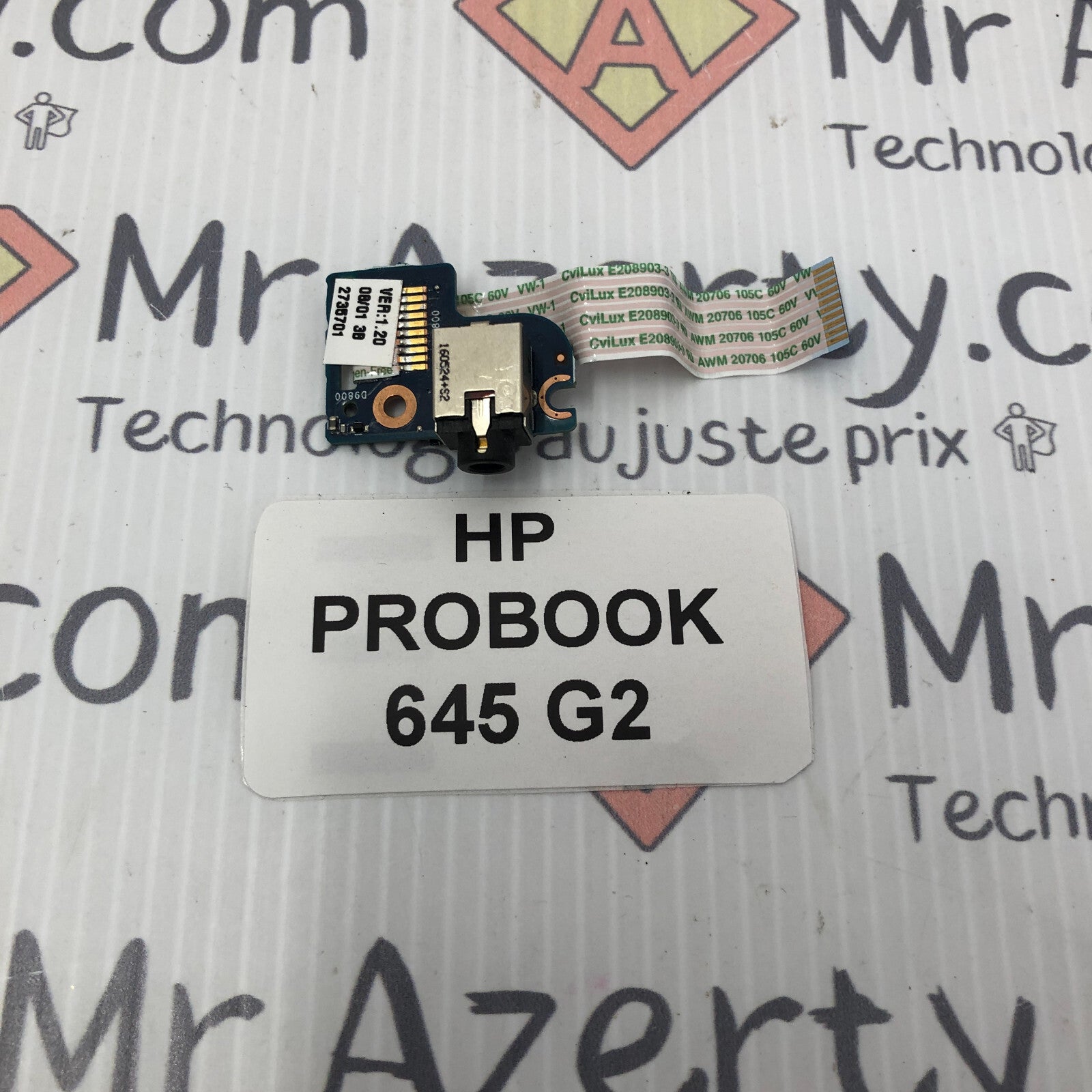 Nappe/connecteur jack - HP Probook 645 G2