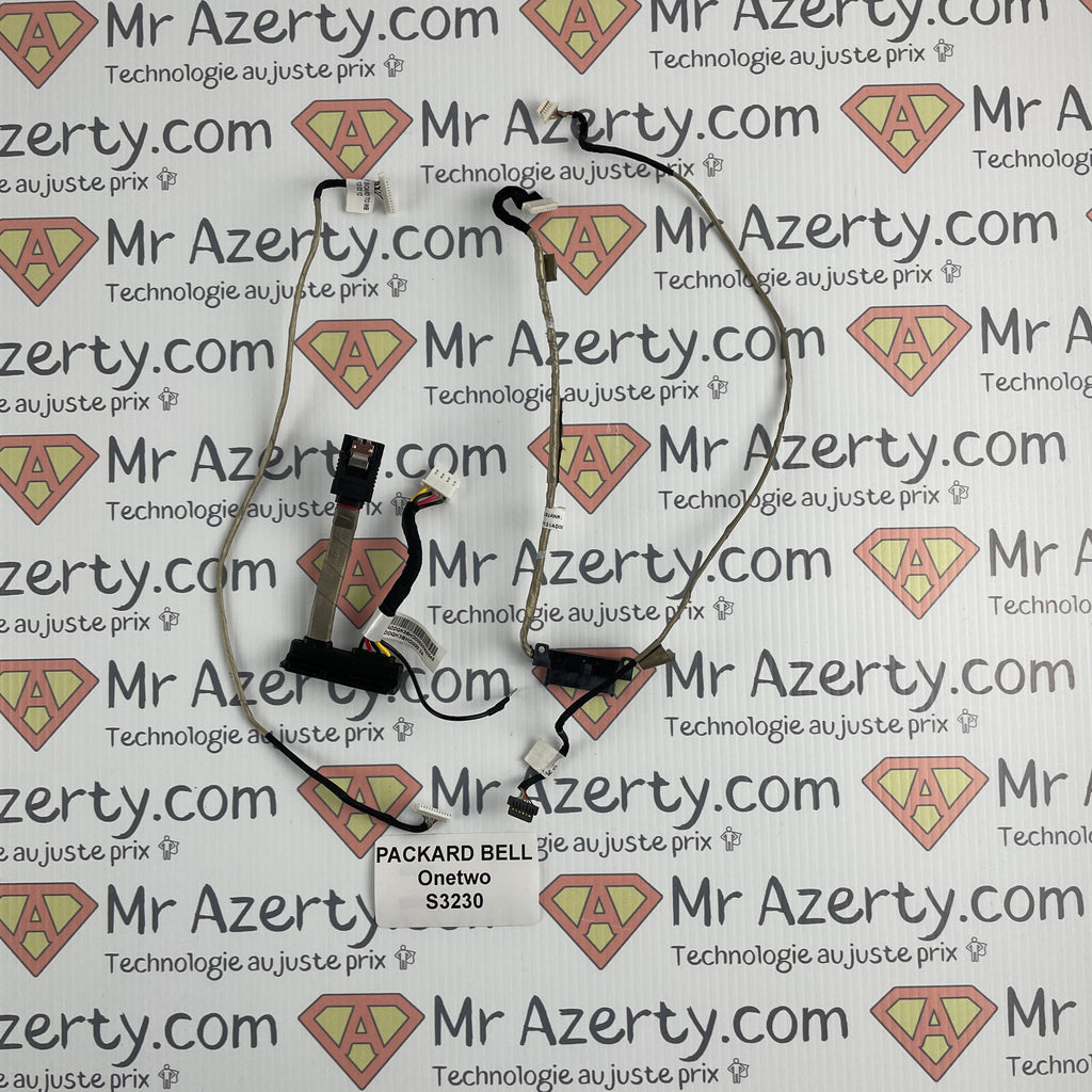 Nappe/connecteur écran + webcam - Packard Bell Onetwo 3230