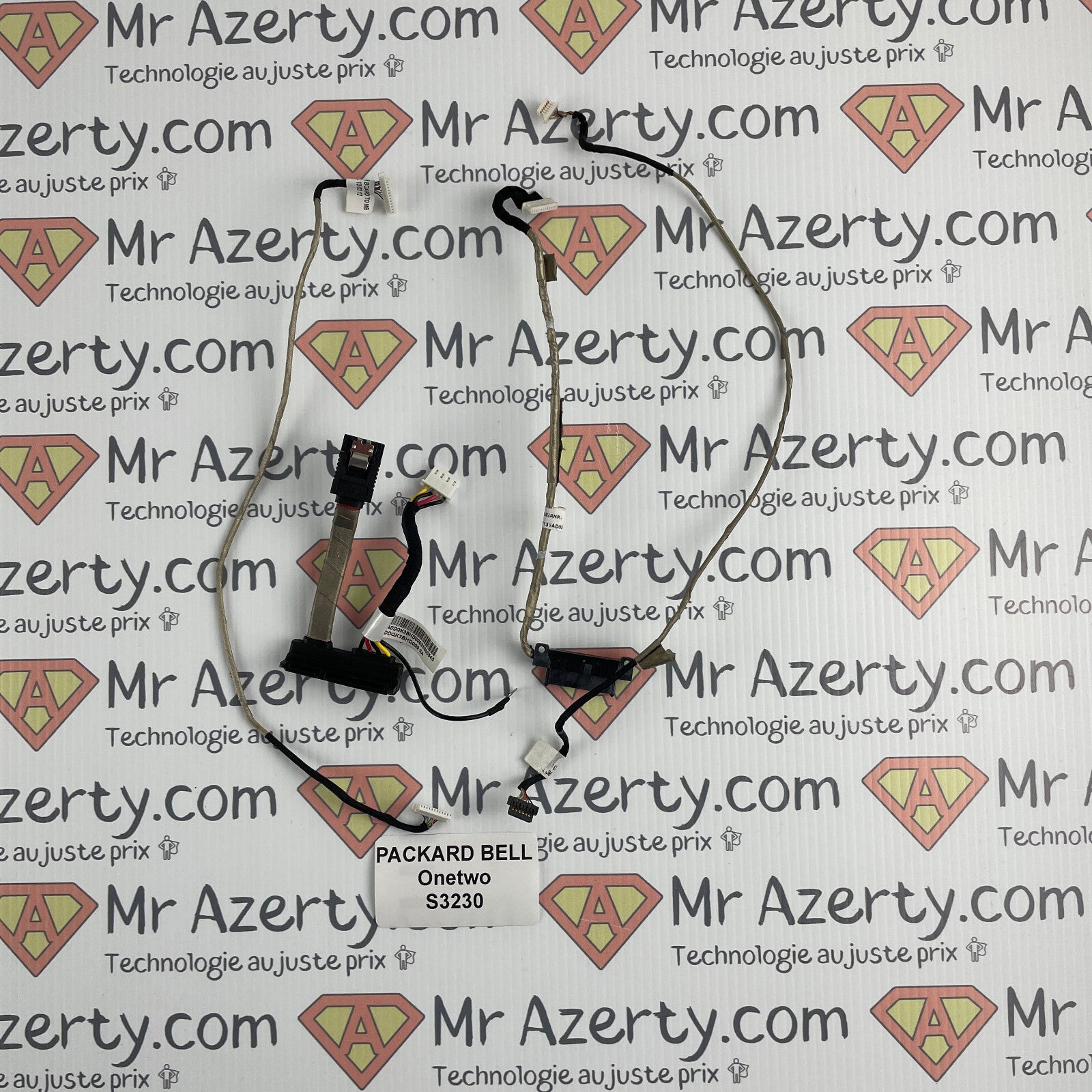Nappe/connecteur écran + webcam - Packard Bell Onetwo 3230