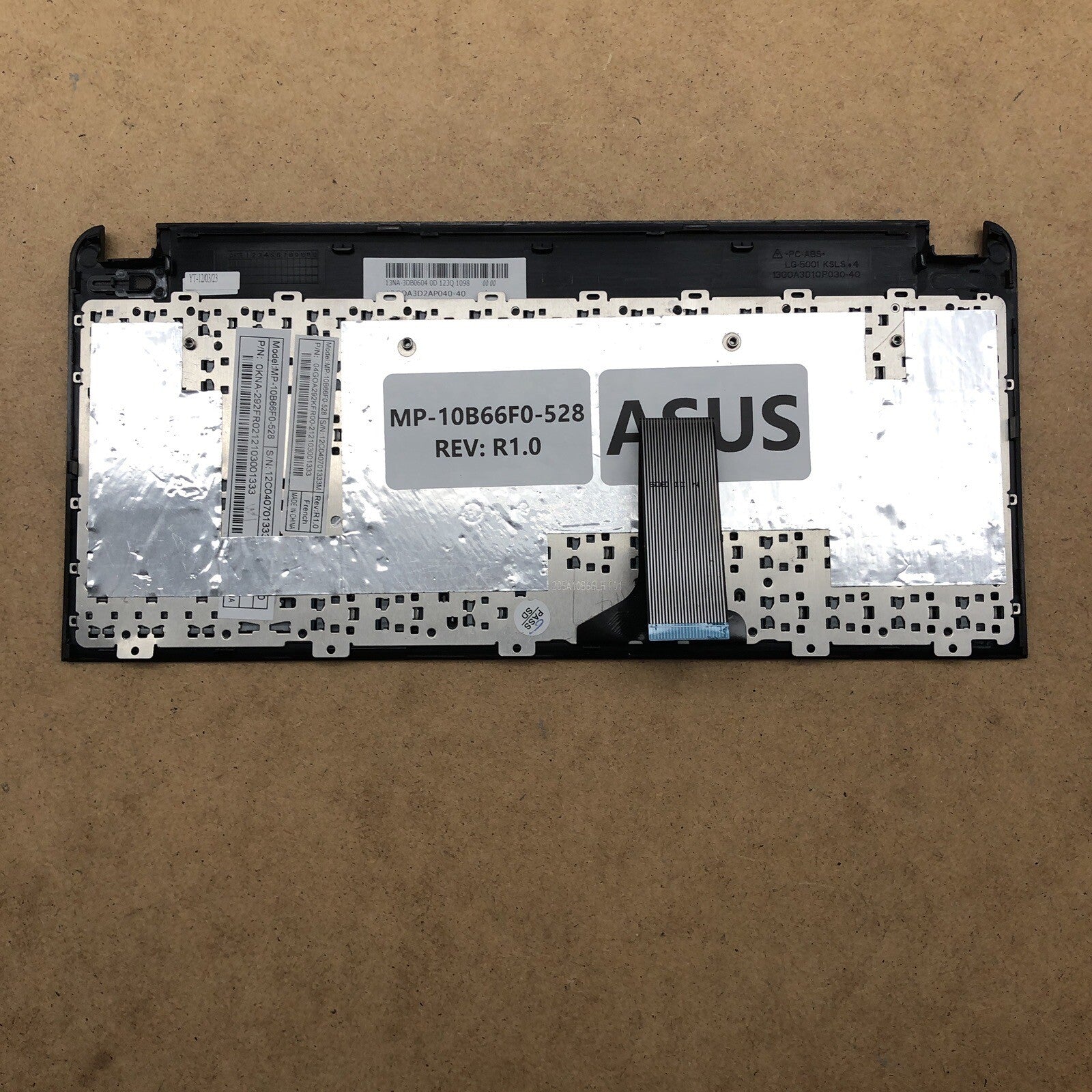 Clavier azerty - MP-10B66FO-528 - Rev : R1.0 - Asus
