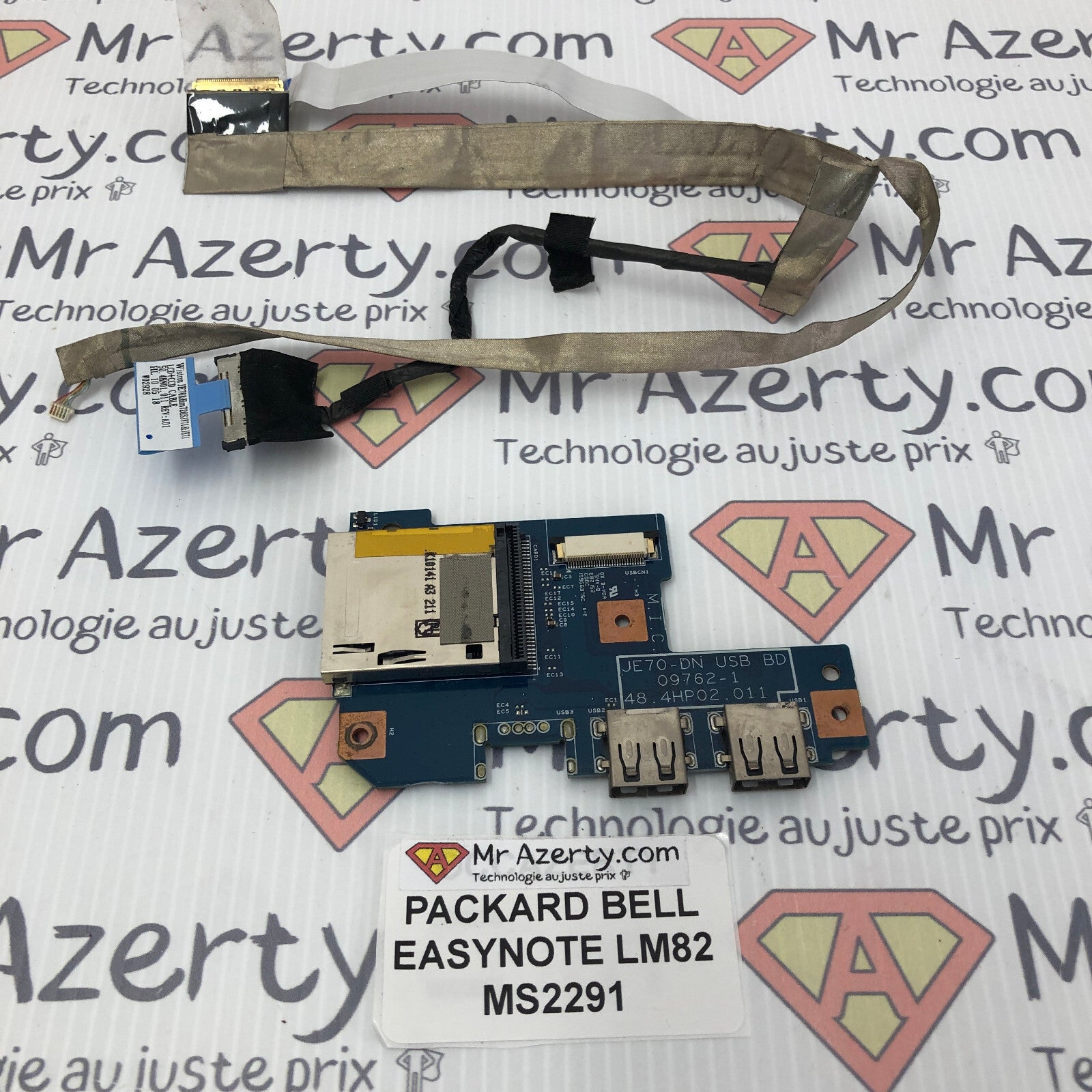 Lot nappes et cartes USB - Packard Bell LM82 MS2291