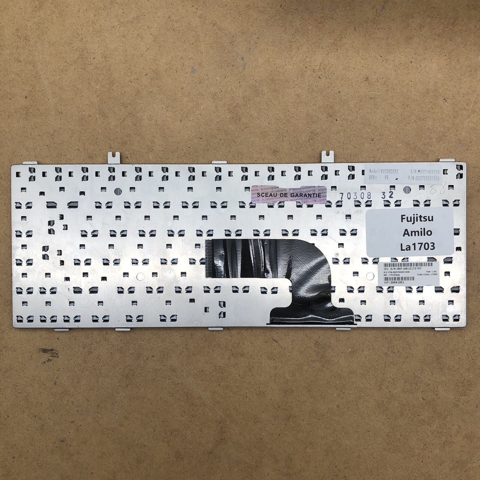 Clavier azerty - Fujitsu Amilo La1703