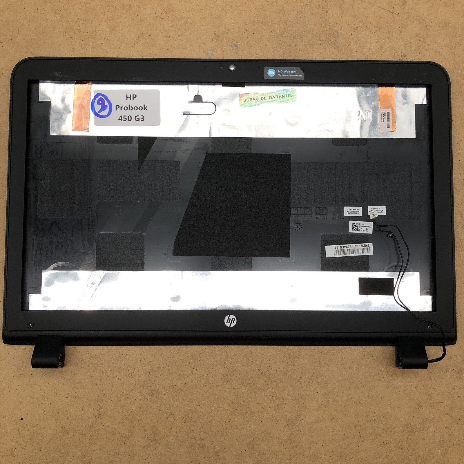 Capot(2) - HP Probook 450 G3