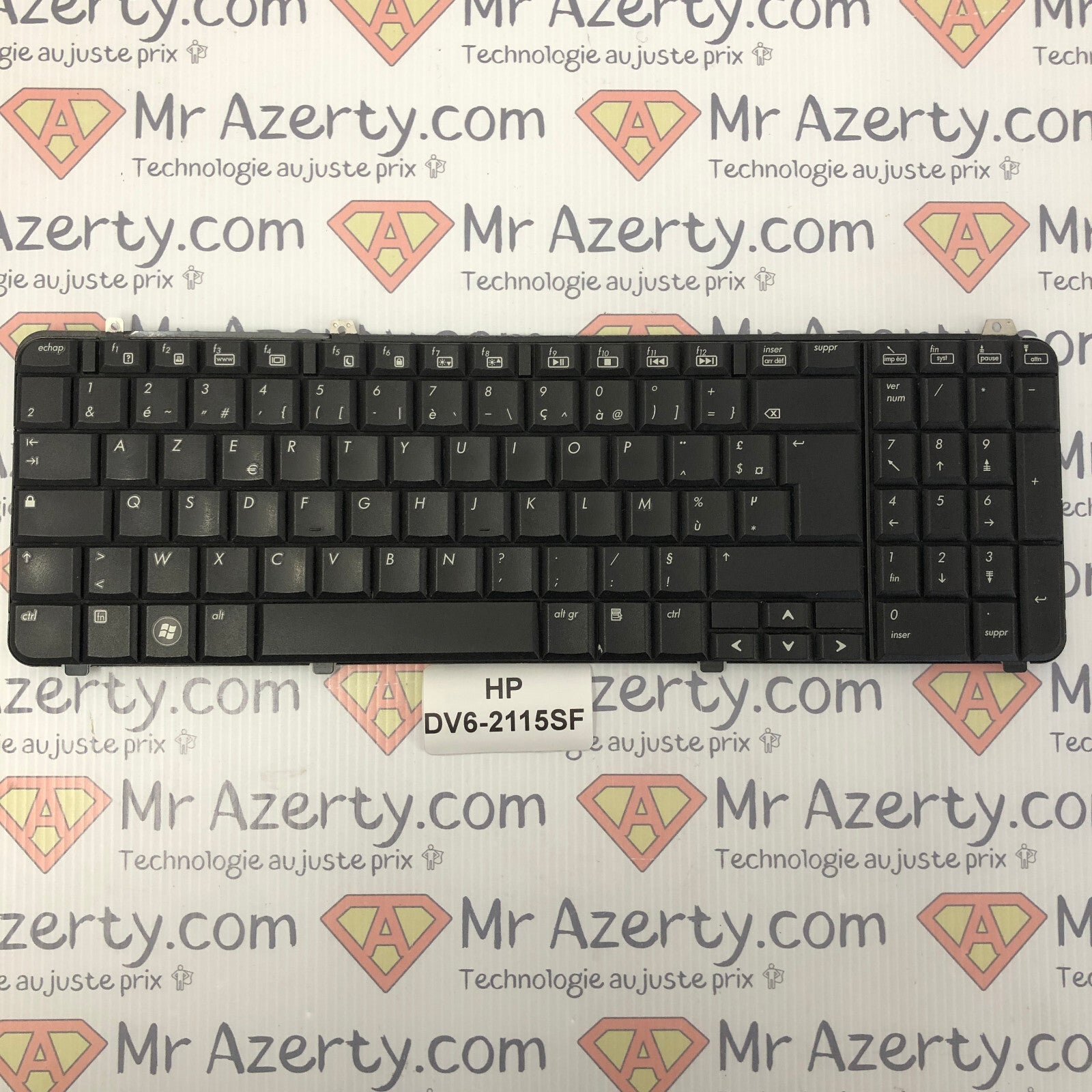 Clavier azerty- HP DV6-2115SF