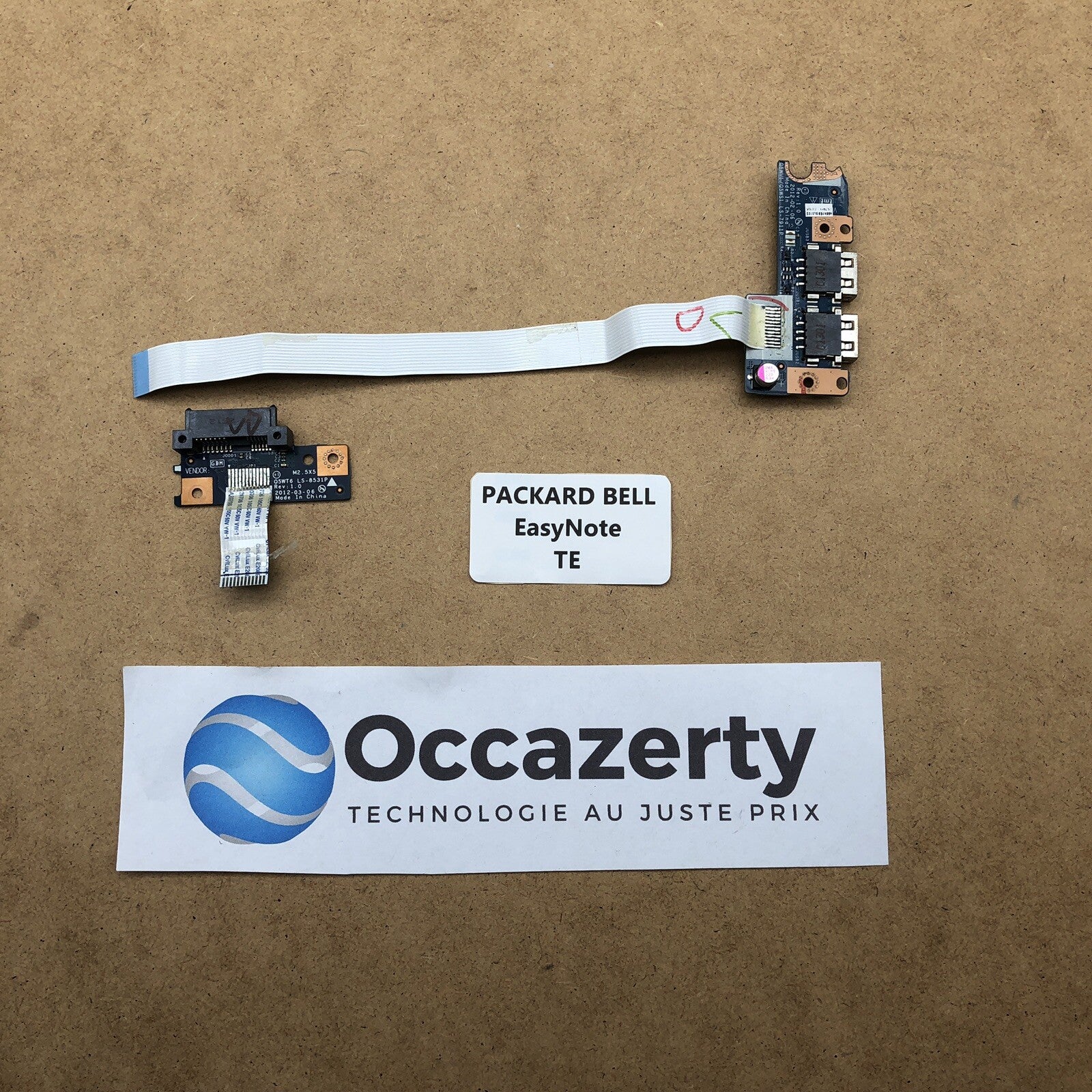 Lot carte USB/Sata - Packard Bell Easynote TE serie Q5WT6