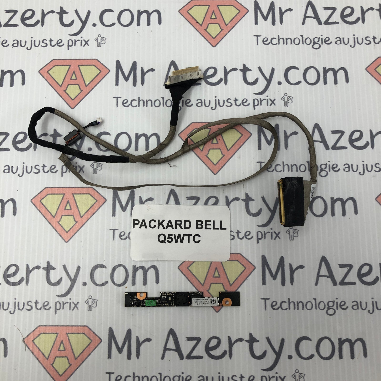 Nappe / connecteur écran + webcam - Packard Bell Q5WTC