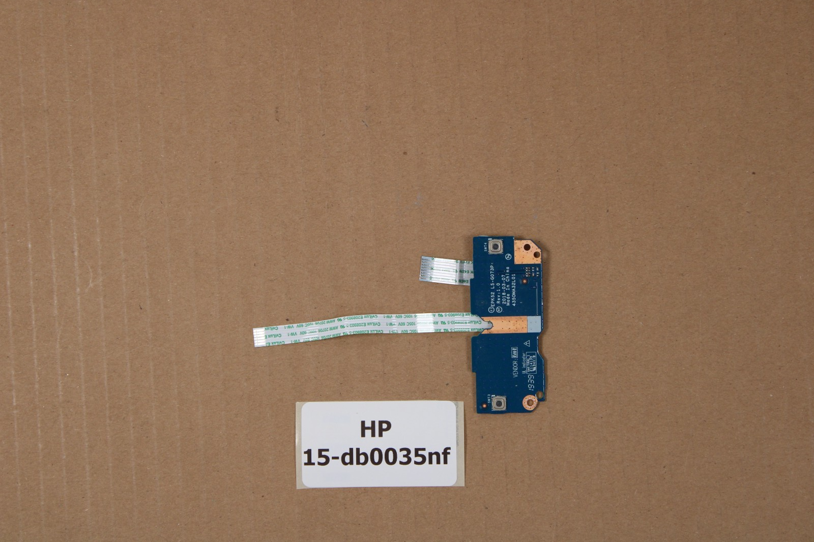 Clics touchpad - HP 15-db0035nf