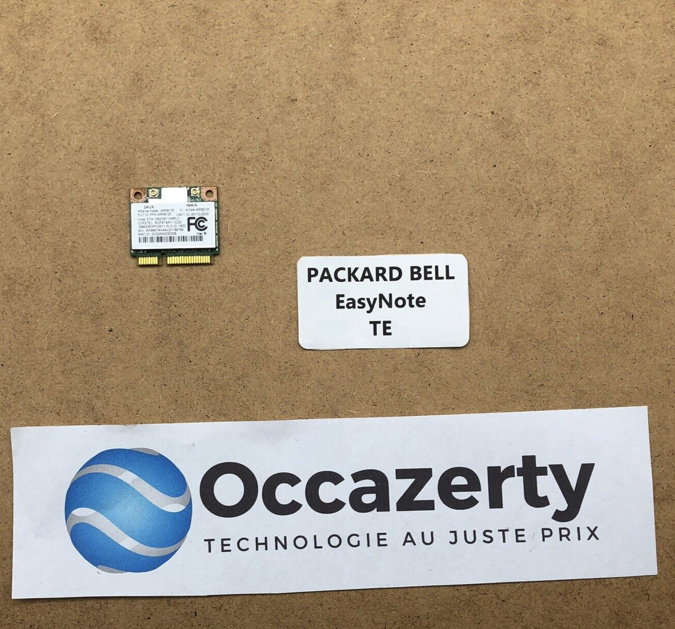 Carte wifi - Packard Bell Easynote TE serie Q5WT6