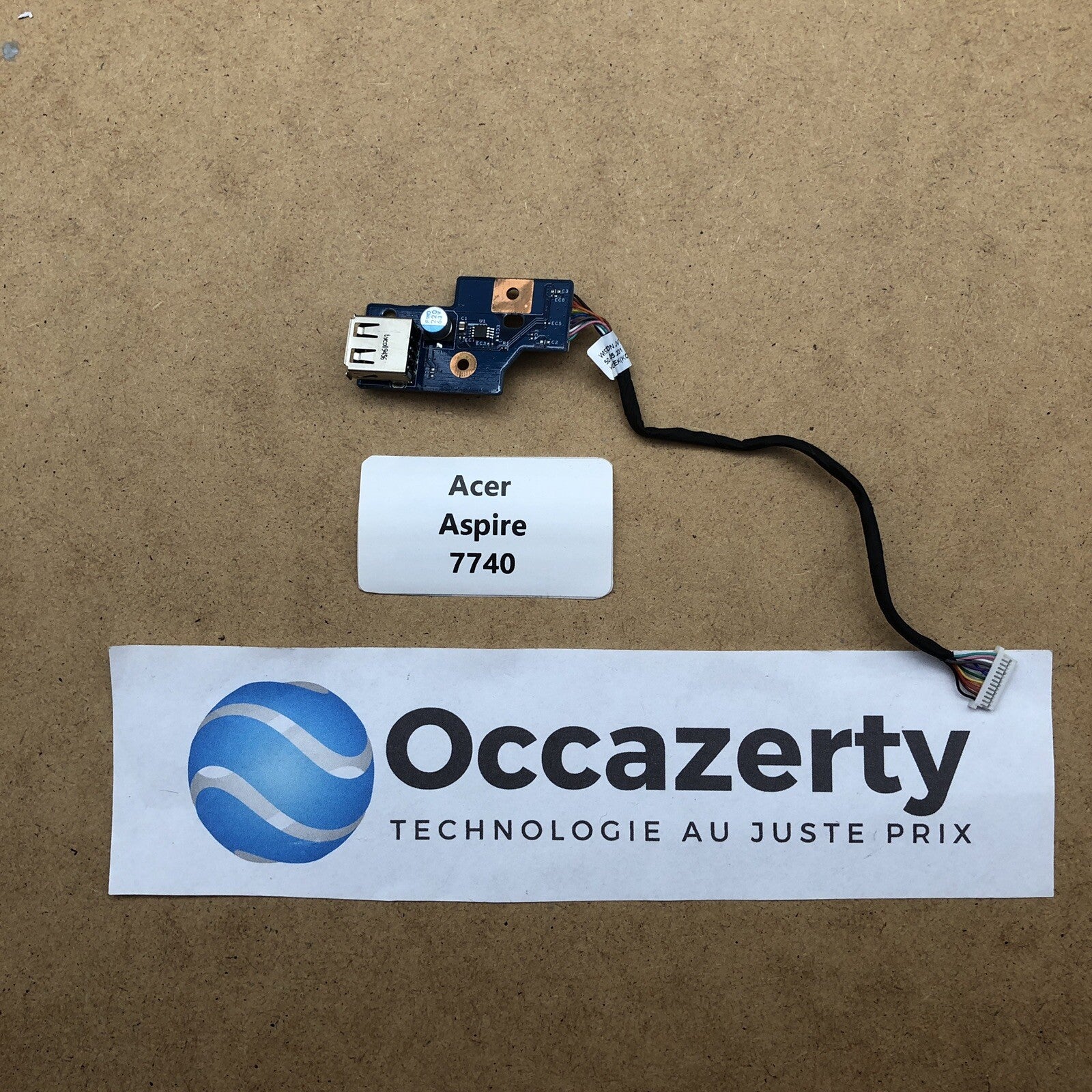 Bouton power/prise UBS - Acer Aspire 7740