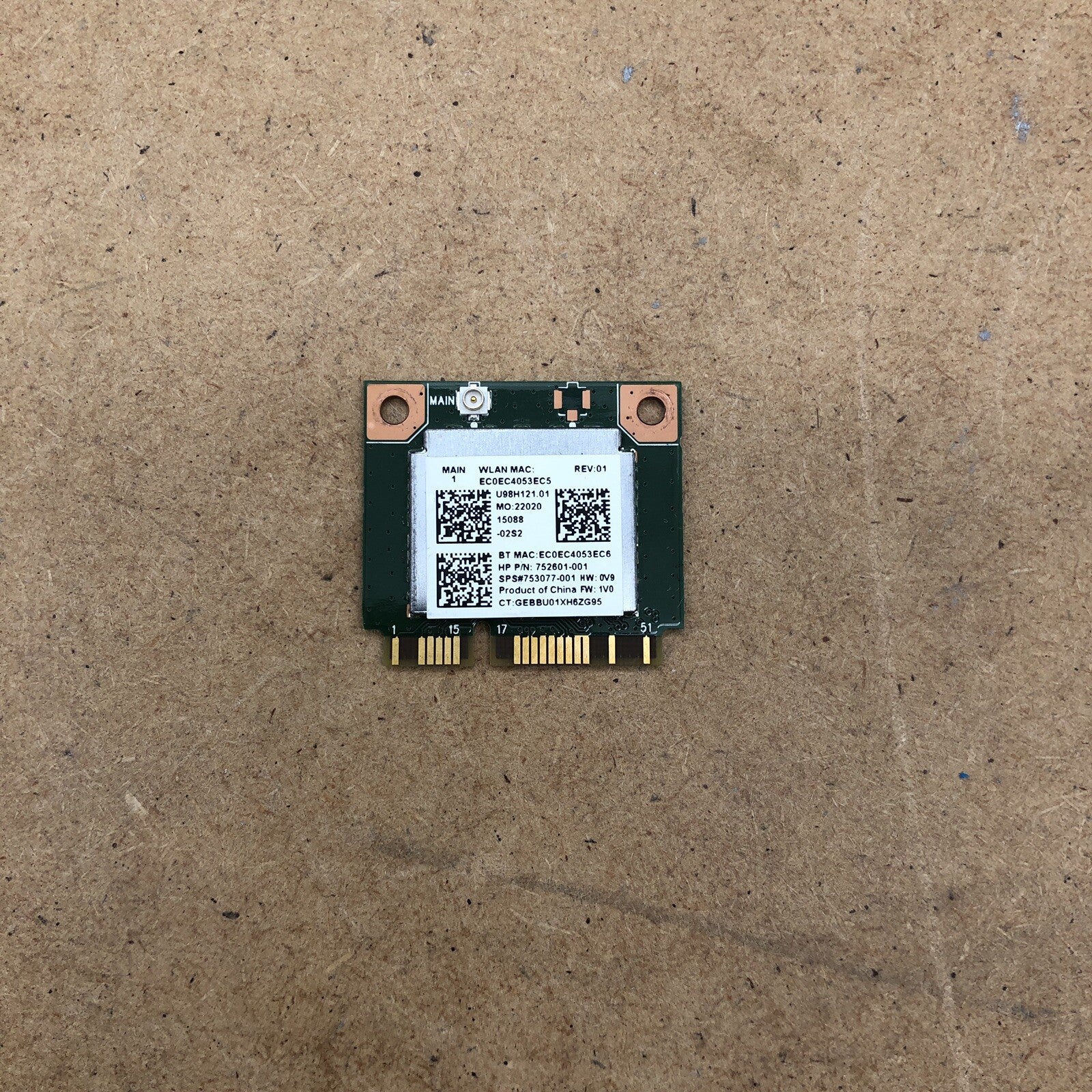 Carte wifi- HP Probook 450G2