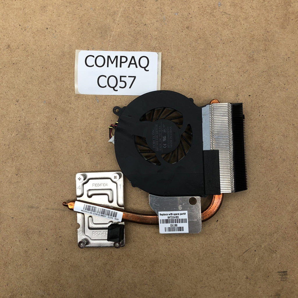 Ventilateur avec dissipateur - HP COMPAQ CQ57