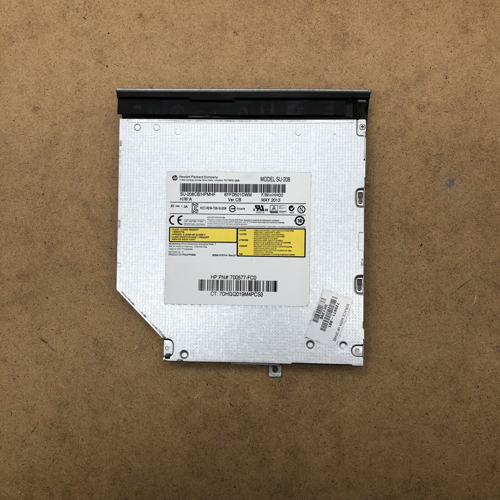 Lecteur/graveur DVD - HP Pavilion 17 e-050sf