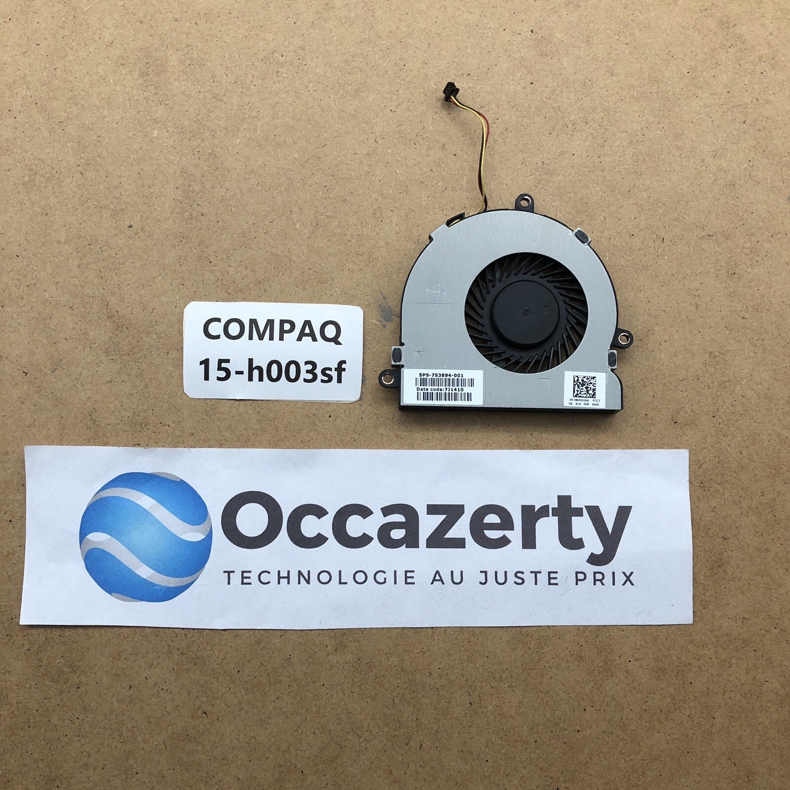 Ventilateur - HP COMPAQ 15-h003sf