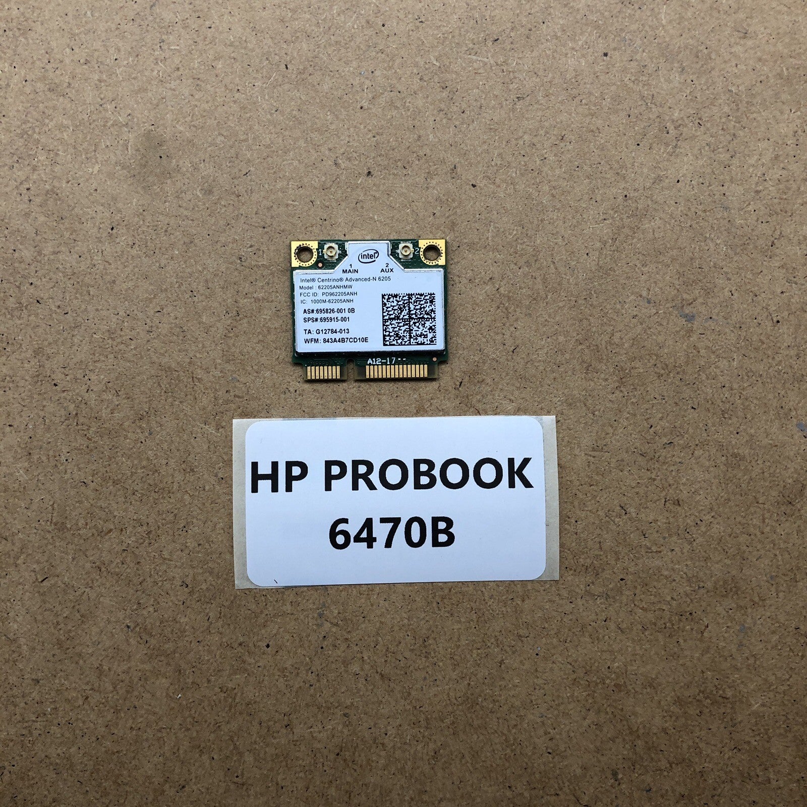 Carte wifi - HP Probook 6470B