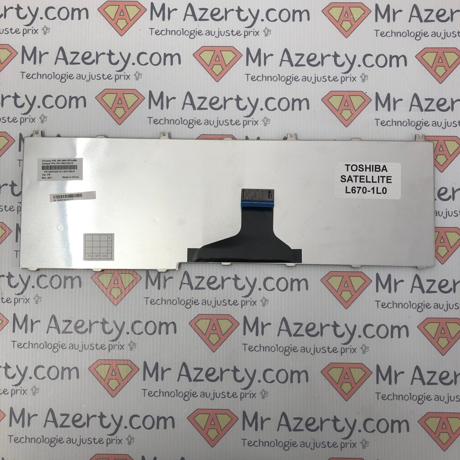 Clavier azerty - Toshiba Satellite L670-1L0