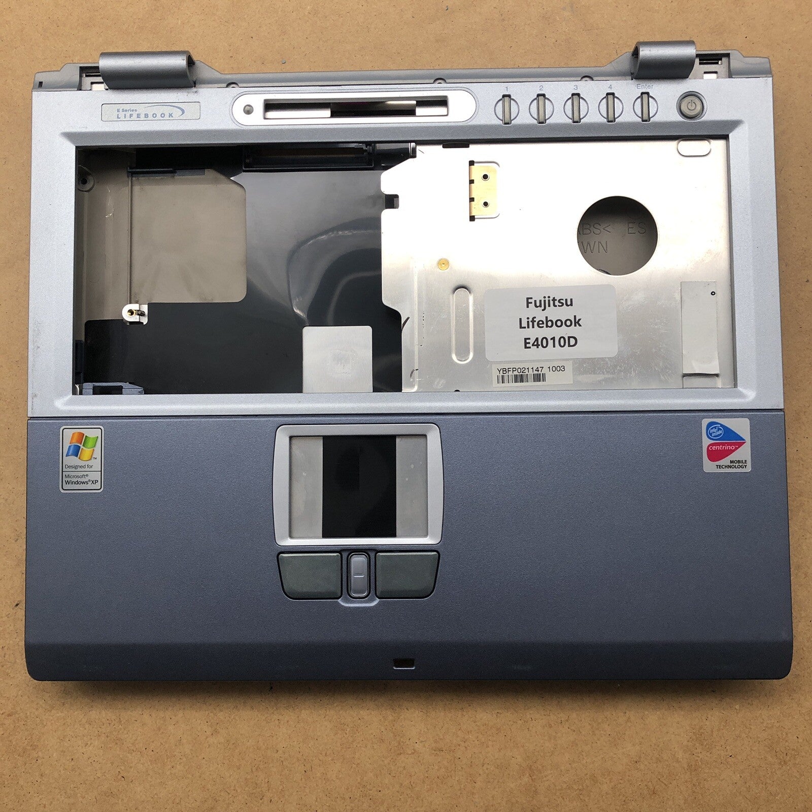 Plasturgie basse complète  - Fujitsu Lifebook E4010D