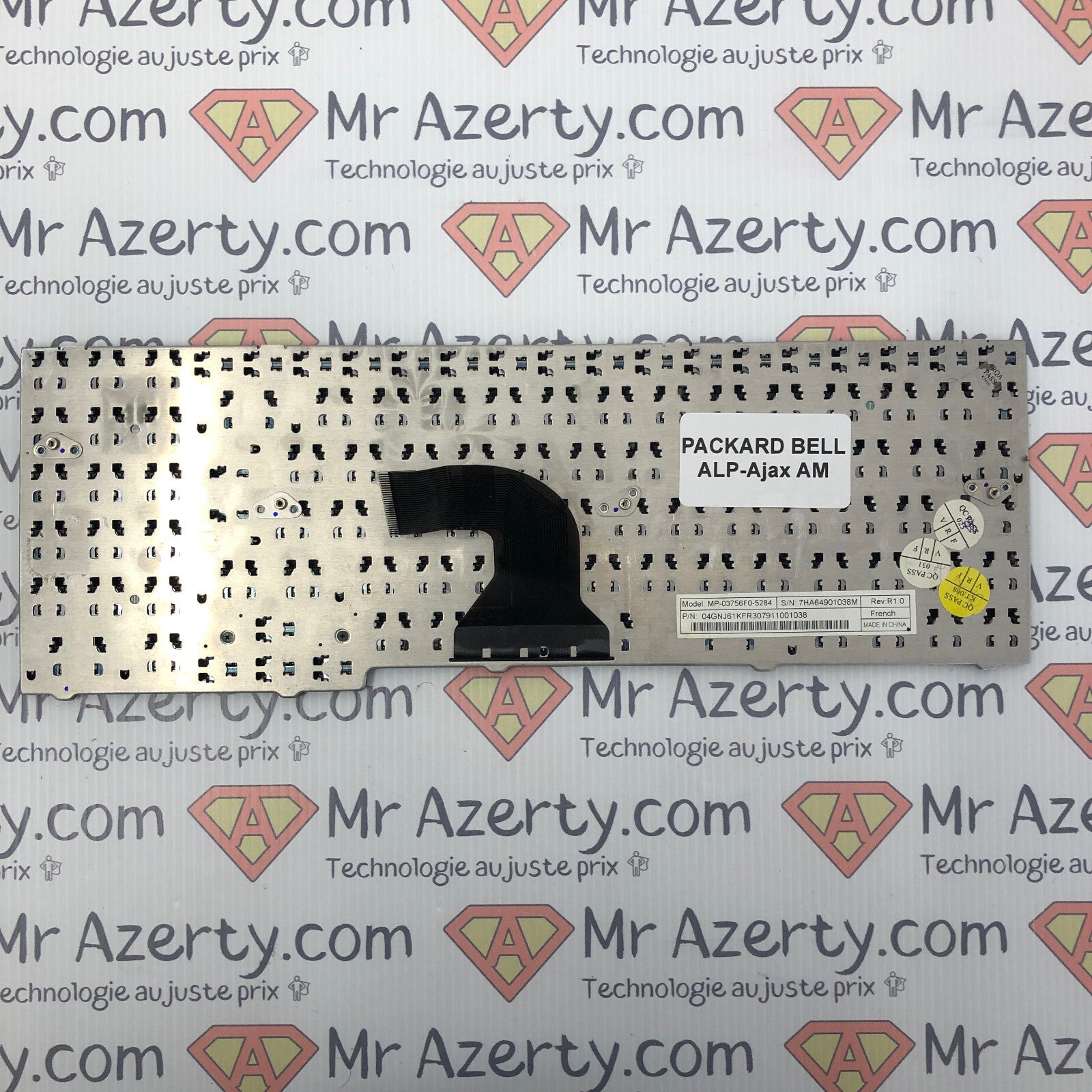 Clavier azerty - Packard Bell ALP-AJAX AM
