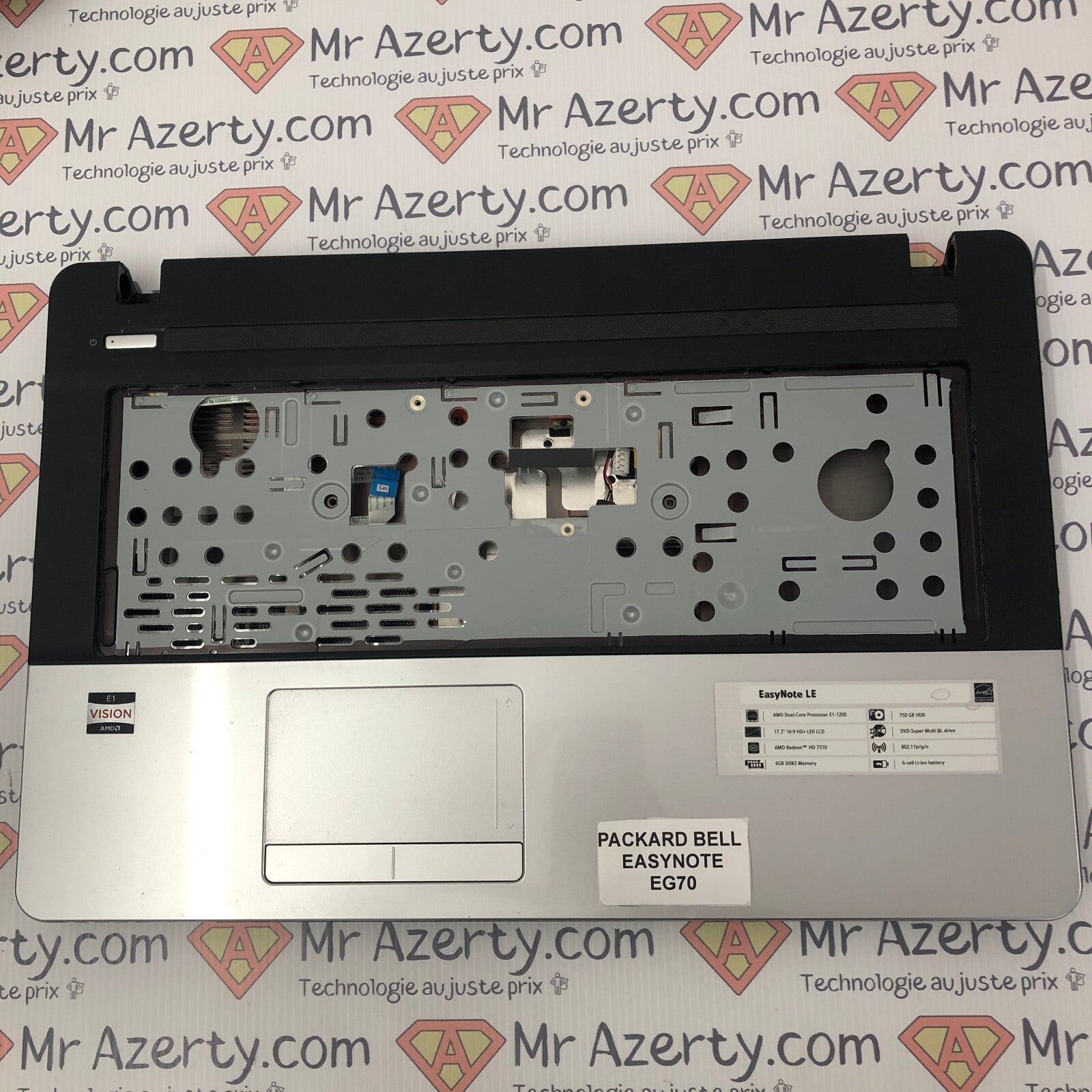 Plasturgie Basse complète - Packard Bell Easynote EG70