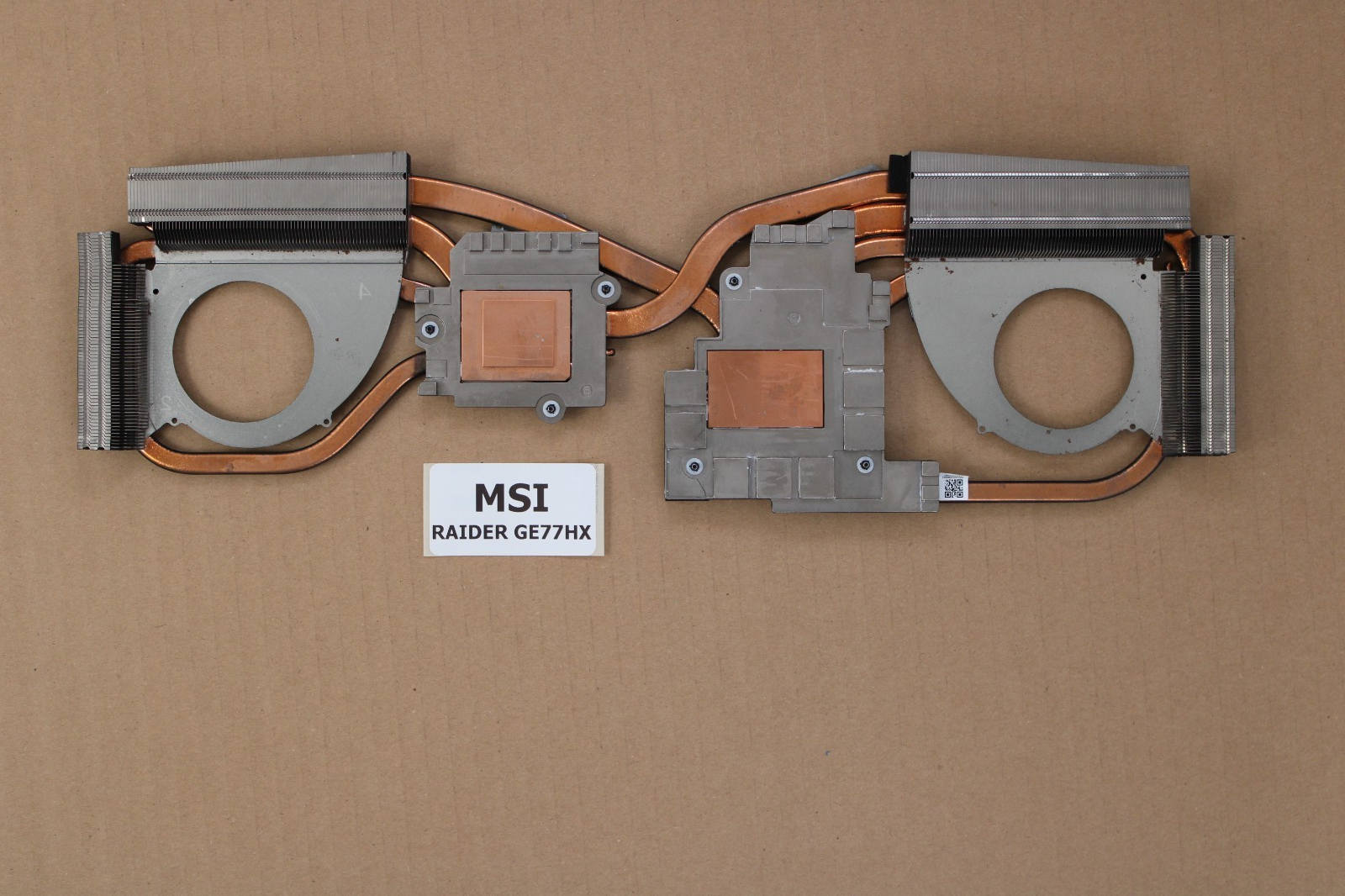 Dissipateur - MSI RAIDER GE77HX