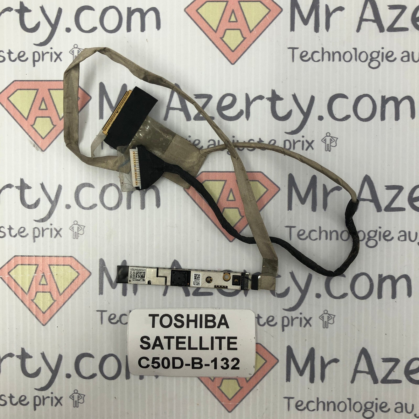 Nappe/connecteur écran + webcam - Toshiba Satellite C50D-B-132