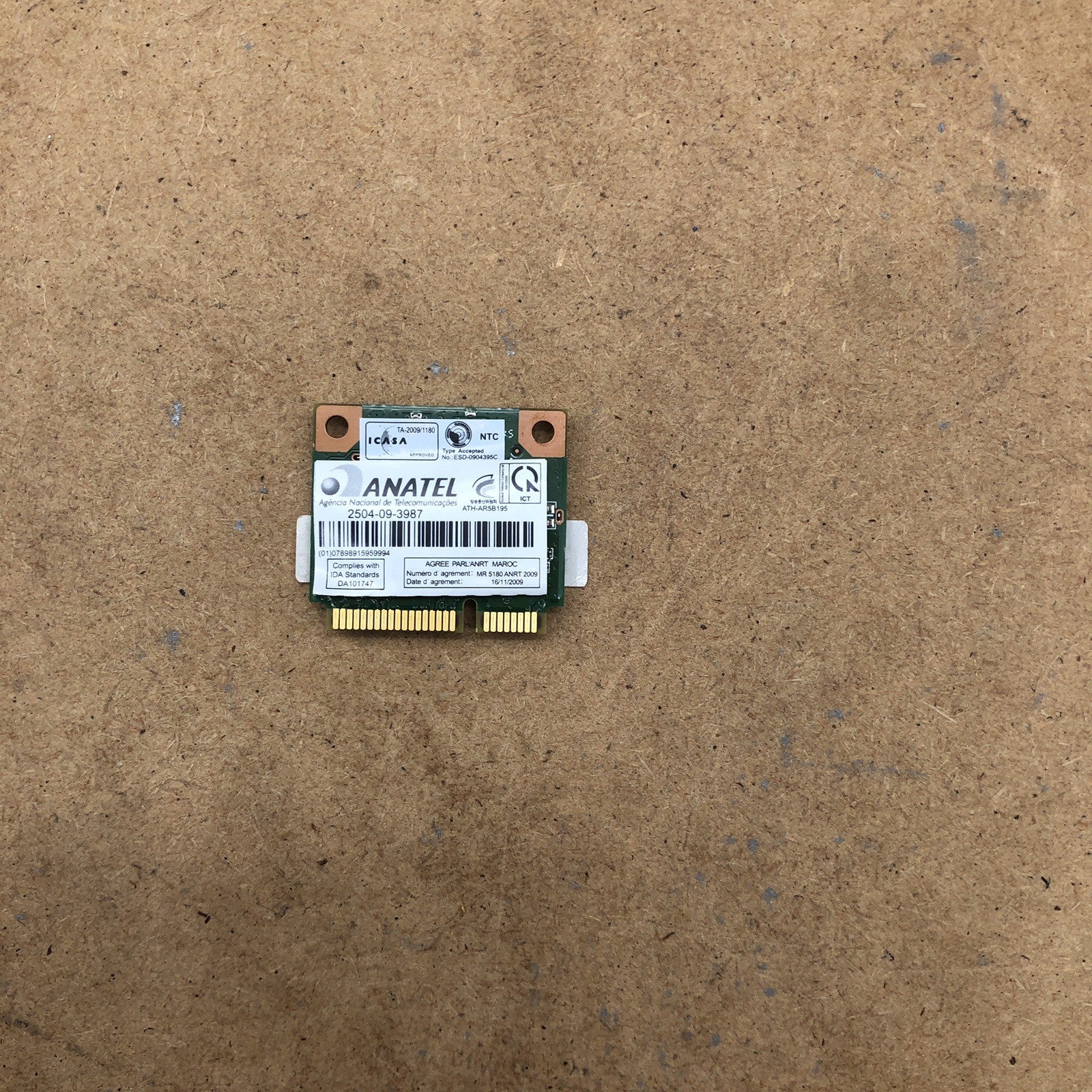 Carte wifi - Toshiba Satellite Pro C660-1HK