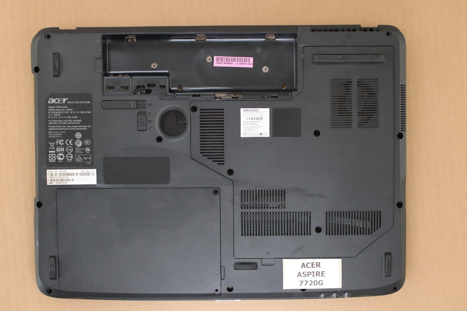 Plasturgie - Acer Aspire 7720G