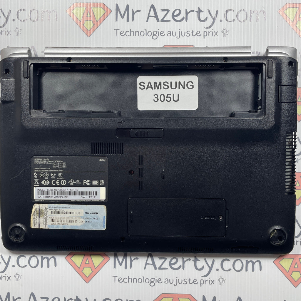 Plasturgie Basse complète + clavier azerty - Samsung 305U