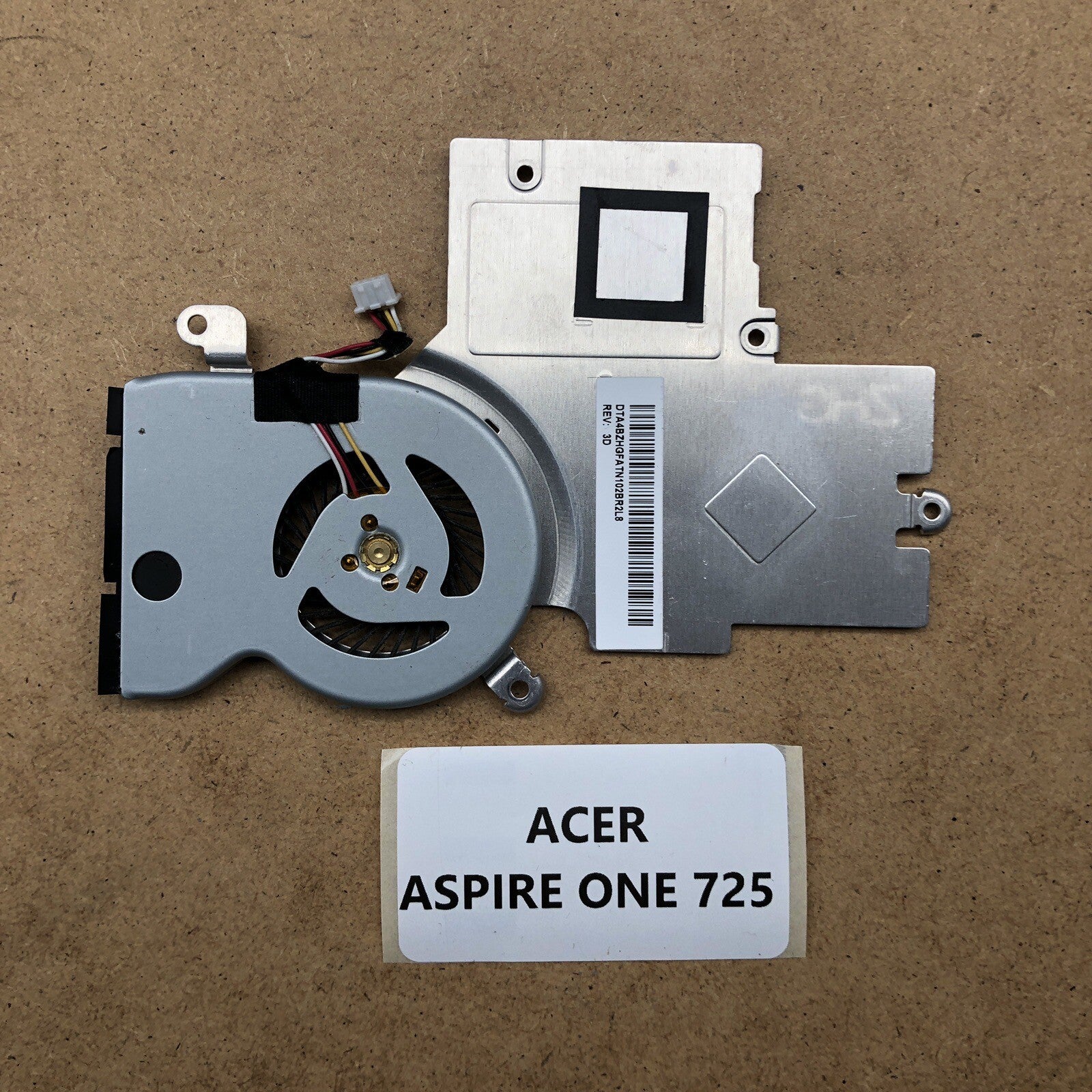 Ventilateur avec dissipateur - Acer Aspire One 725