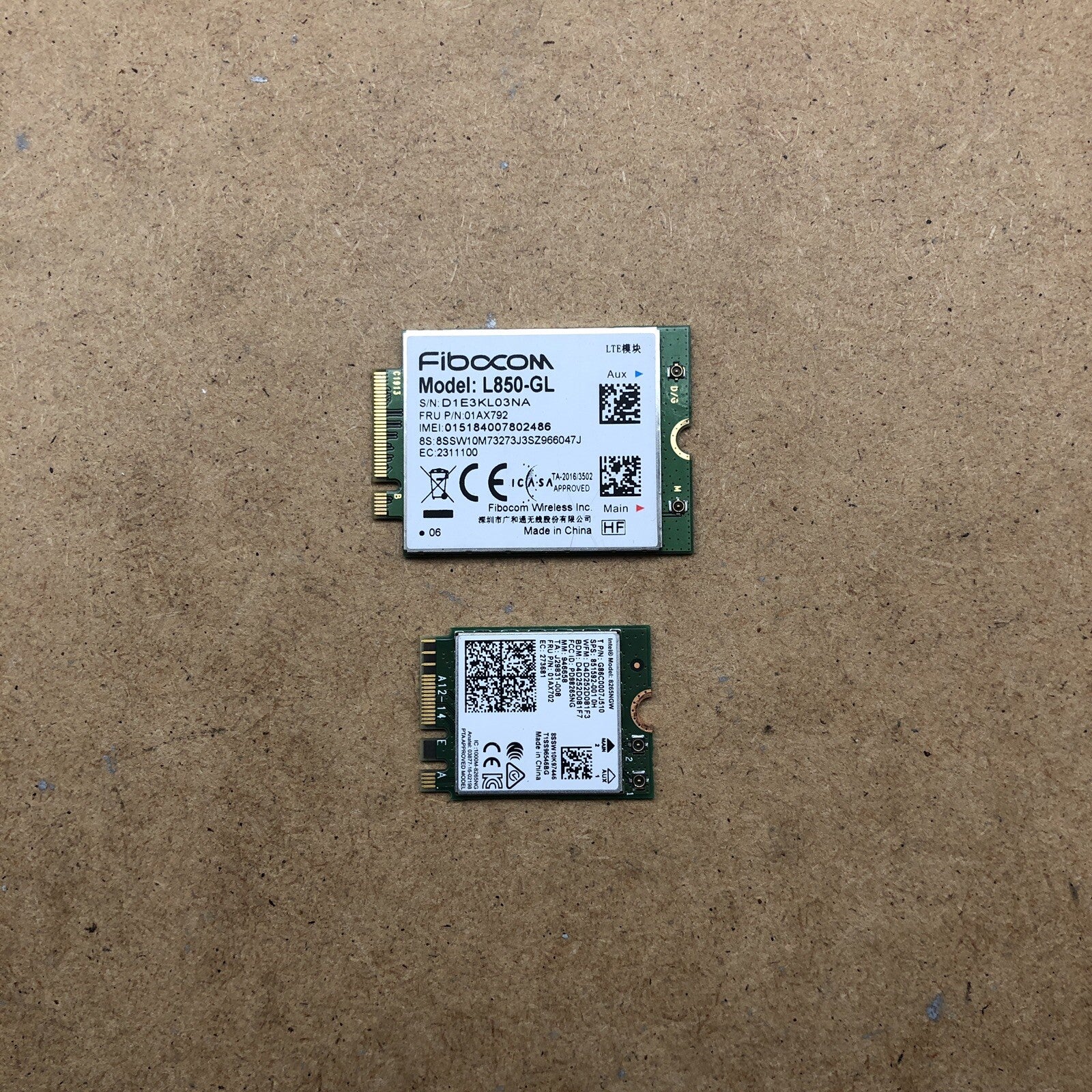 Cartes wifi - Lenovo X280
