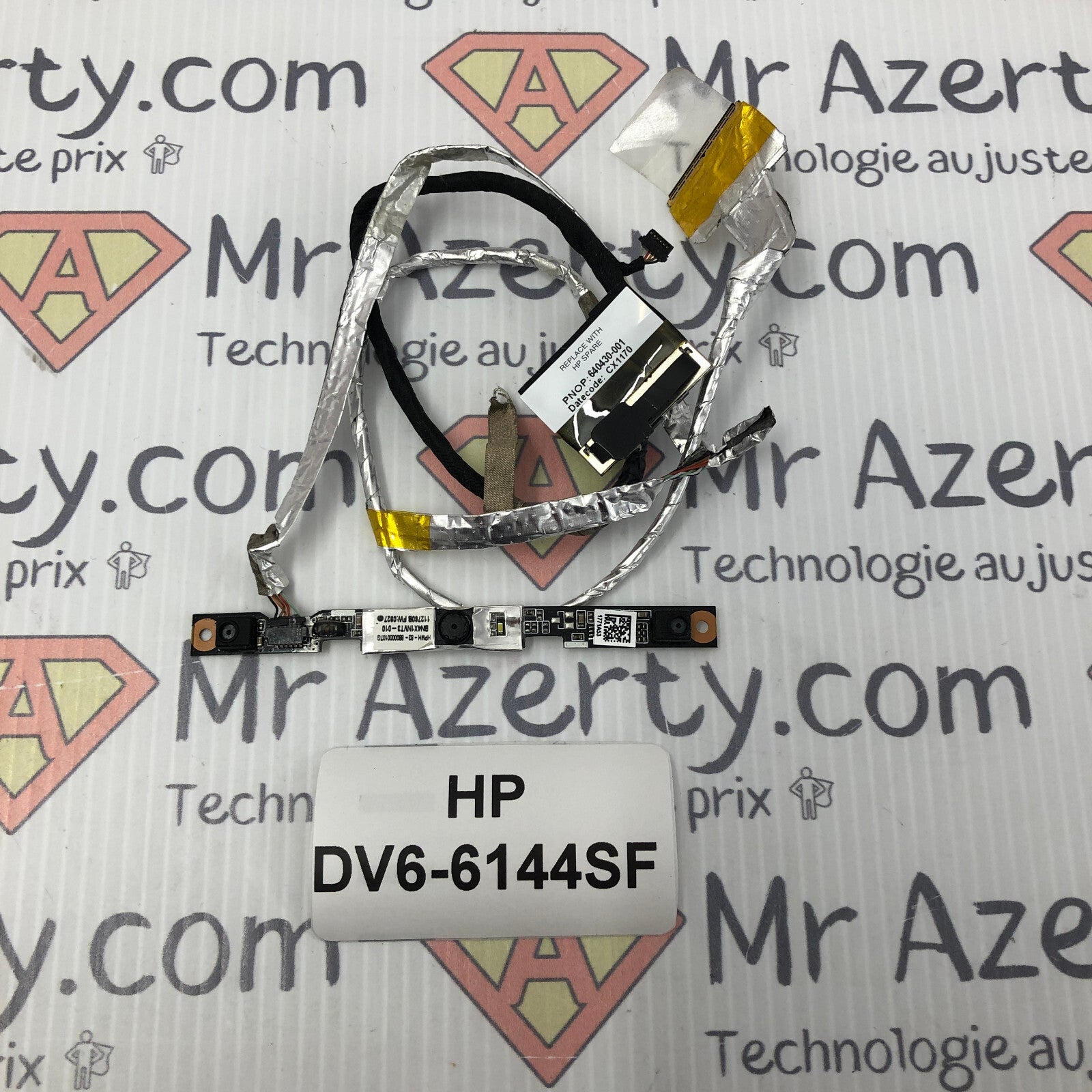 Nappe / connecteur écran + webcam - HP DV6-6144SF