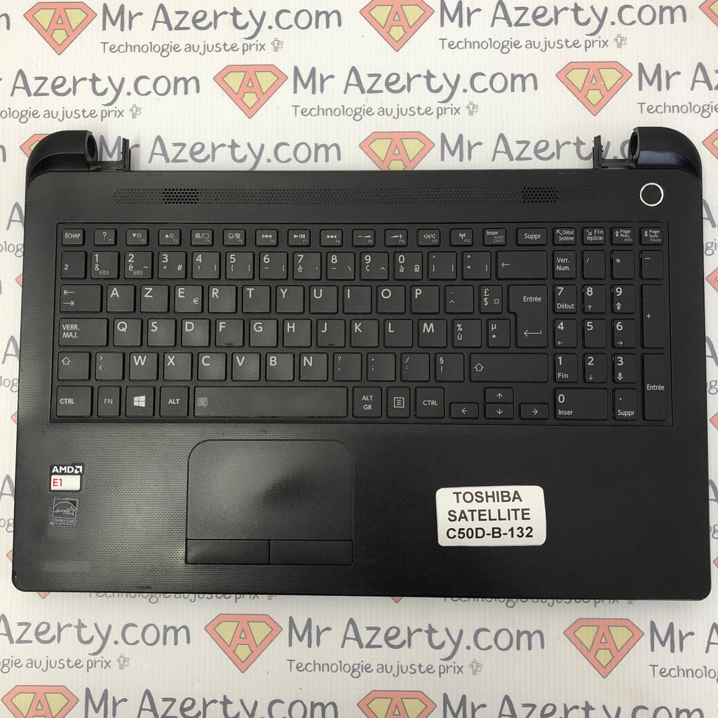 Plasturgie Basse complète + clavier azerty - Toshiba Satellite C50D-B-132