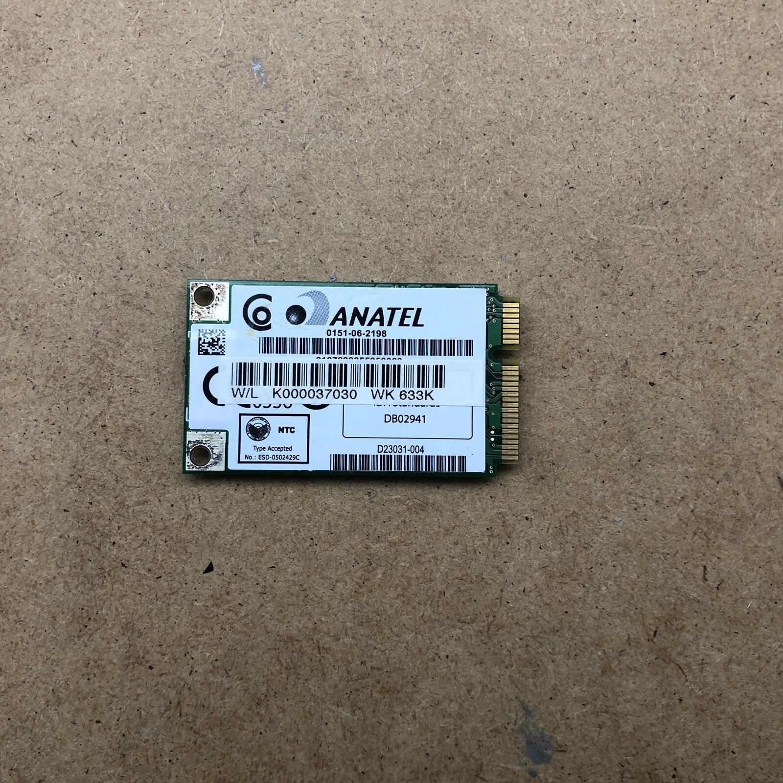 Carte wifi - Toshiba Tecra A6