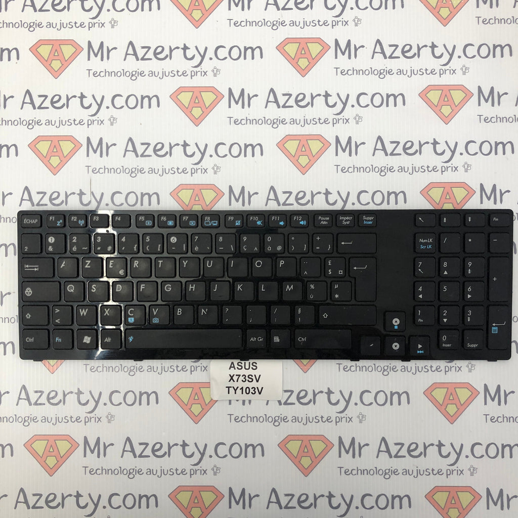 Clavier azerty - Asus X73SV-TY103V