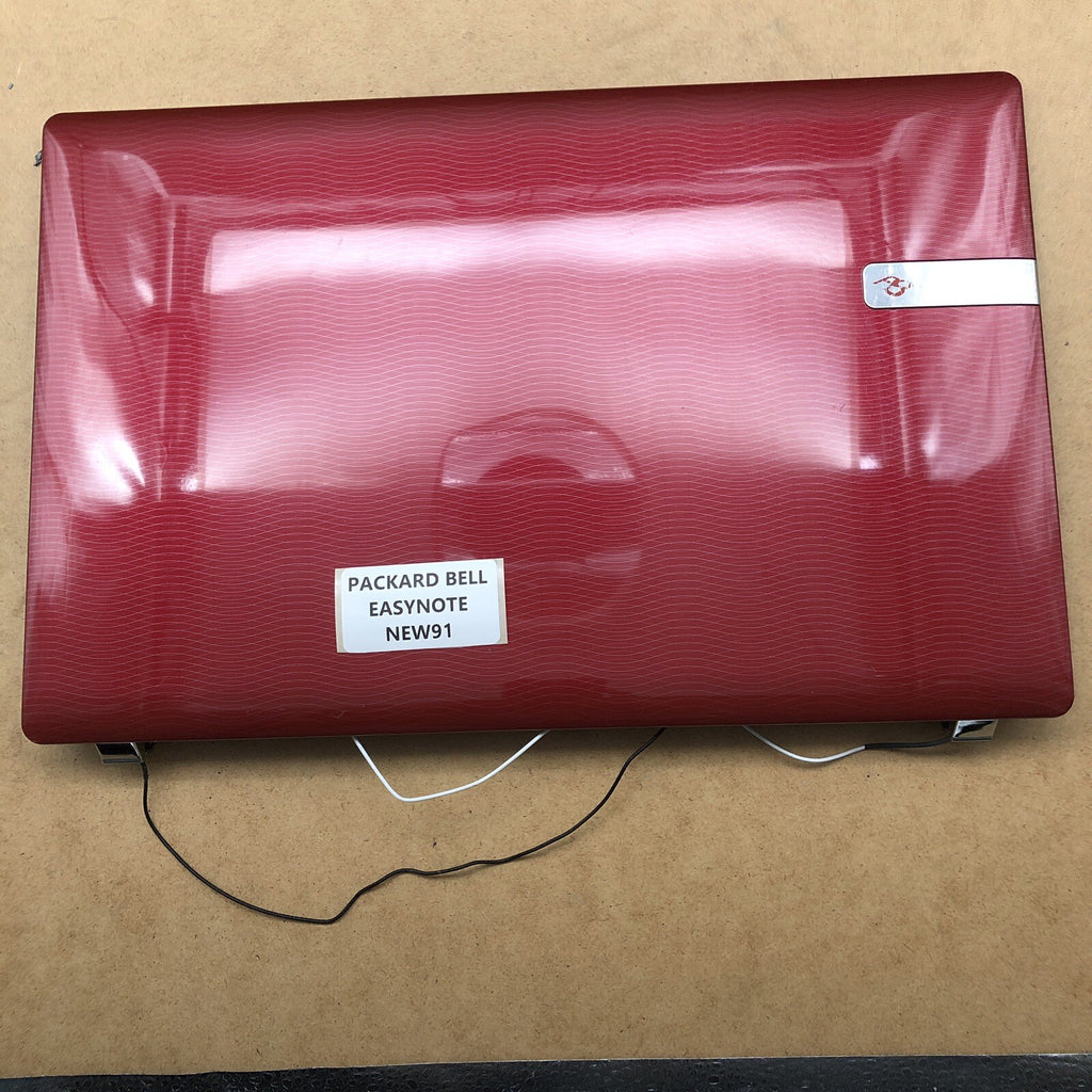 Capot complet rouge - Packard Bell Easynote New91