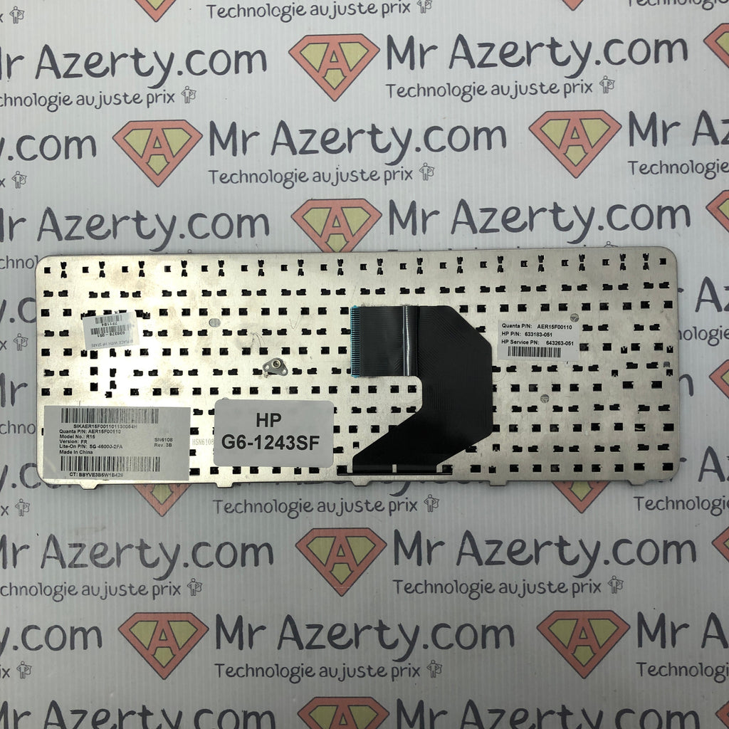 Clavier azerty - HP G6-1243SF
