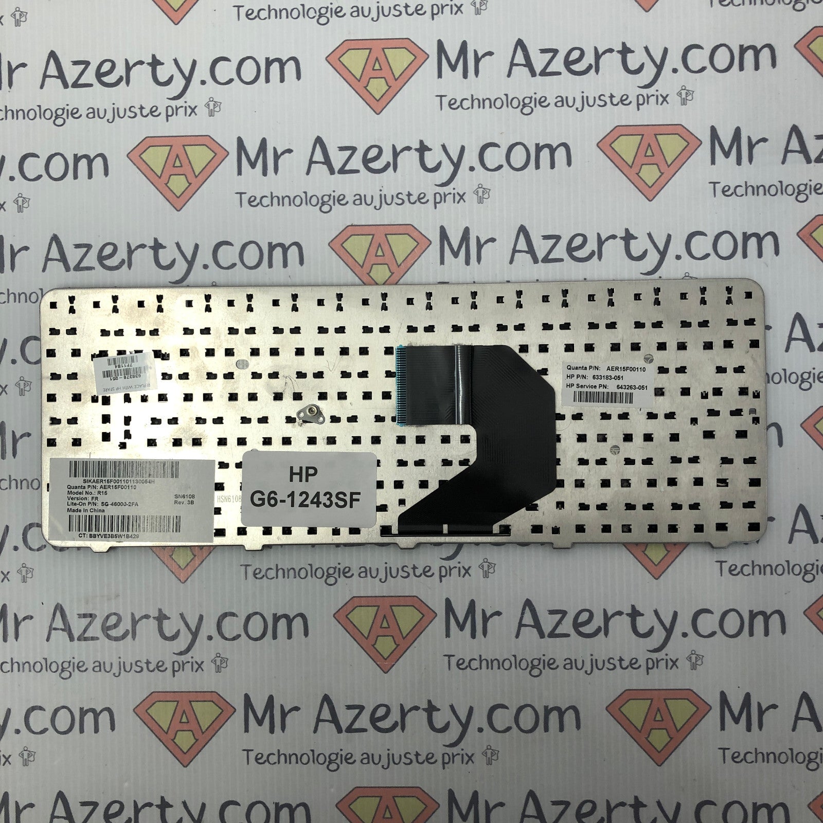 Clavier azerty - HP G6-1243SF