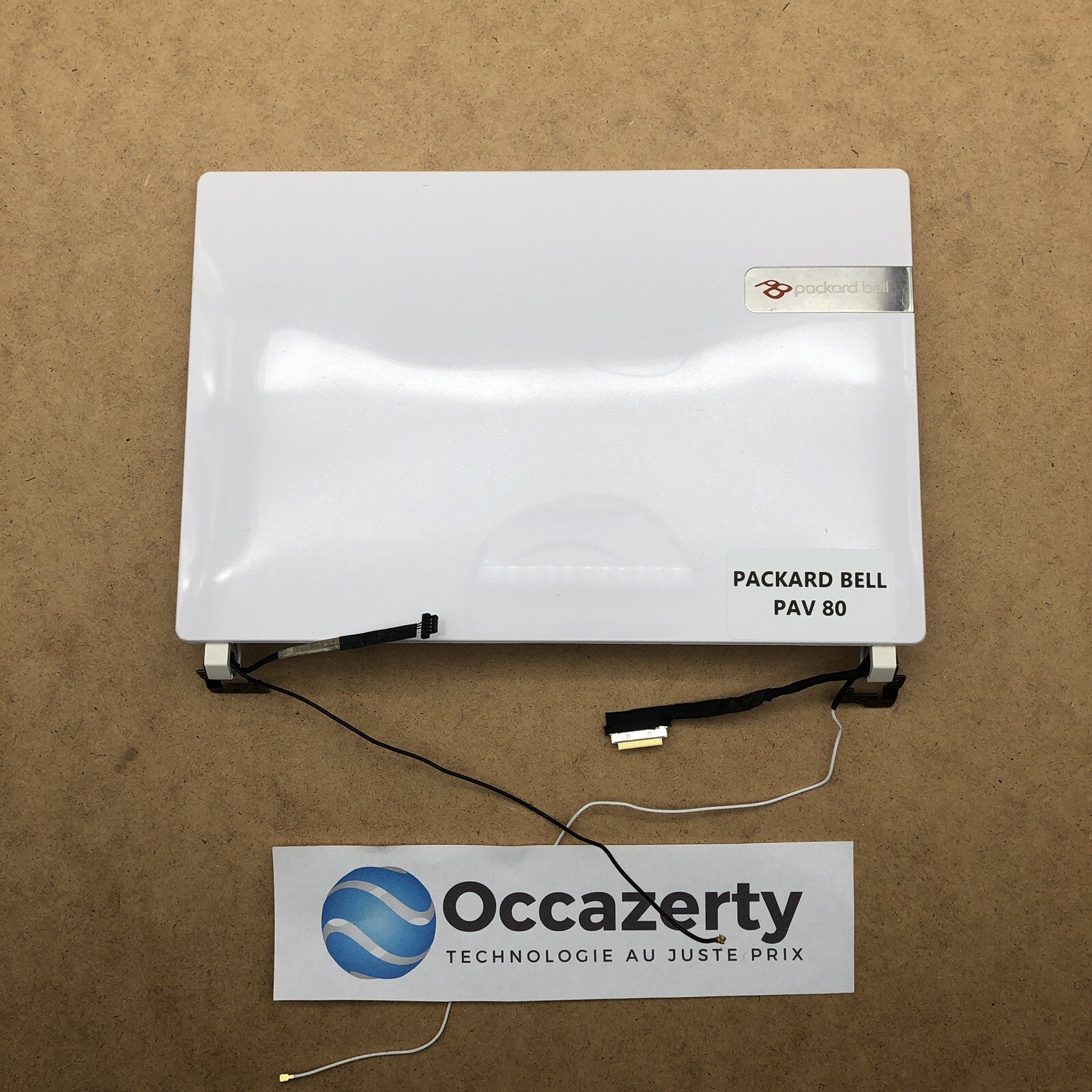 Capot complet avec écran - Packard Bell PAV80