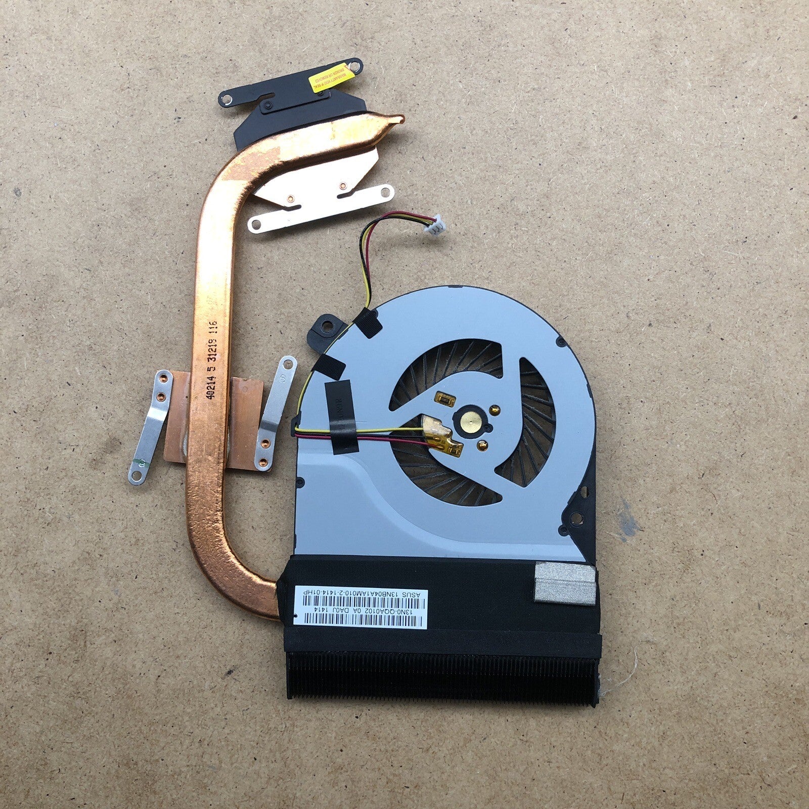 Ventilateur avec dissipateur - Asus X750L