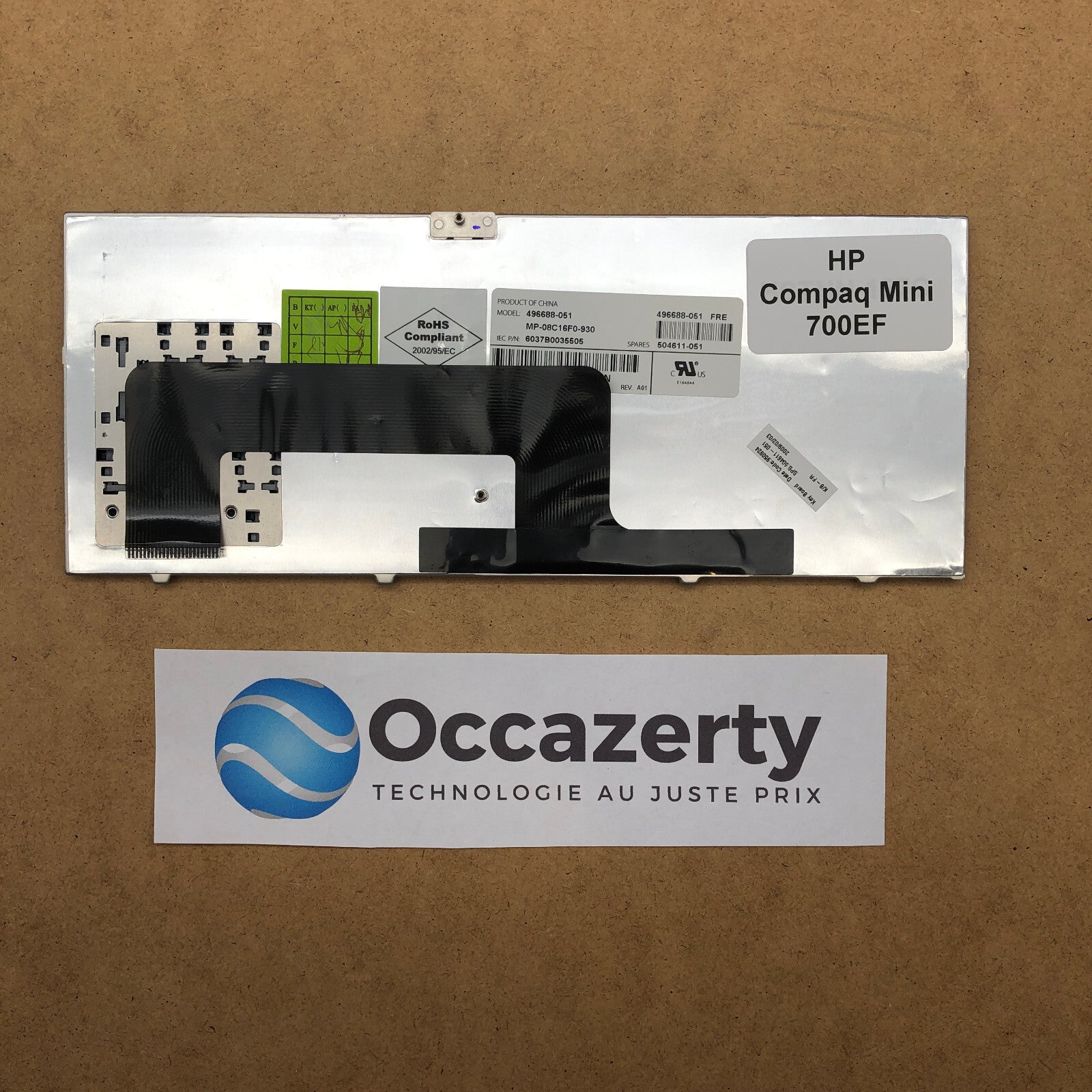 Clavier azerty - HP Compaq Mini 700EF