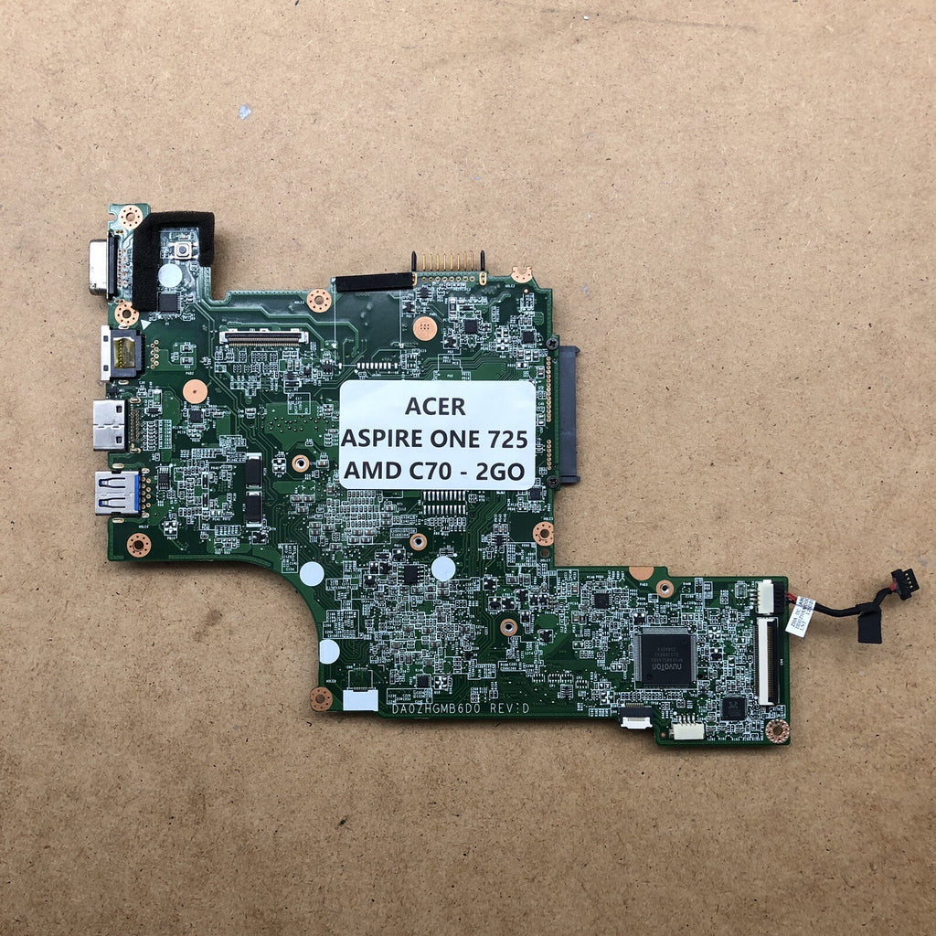 Carte mère - ACER Aspire one 725 AMD C70 - 2GO