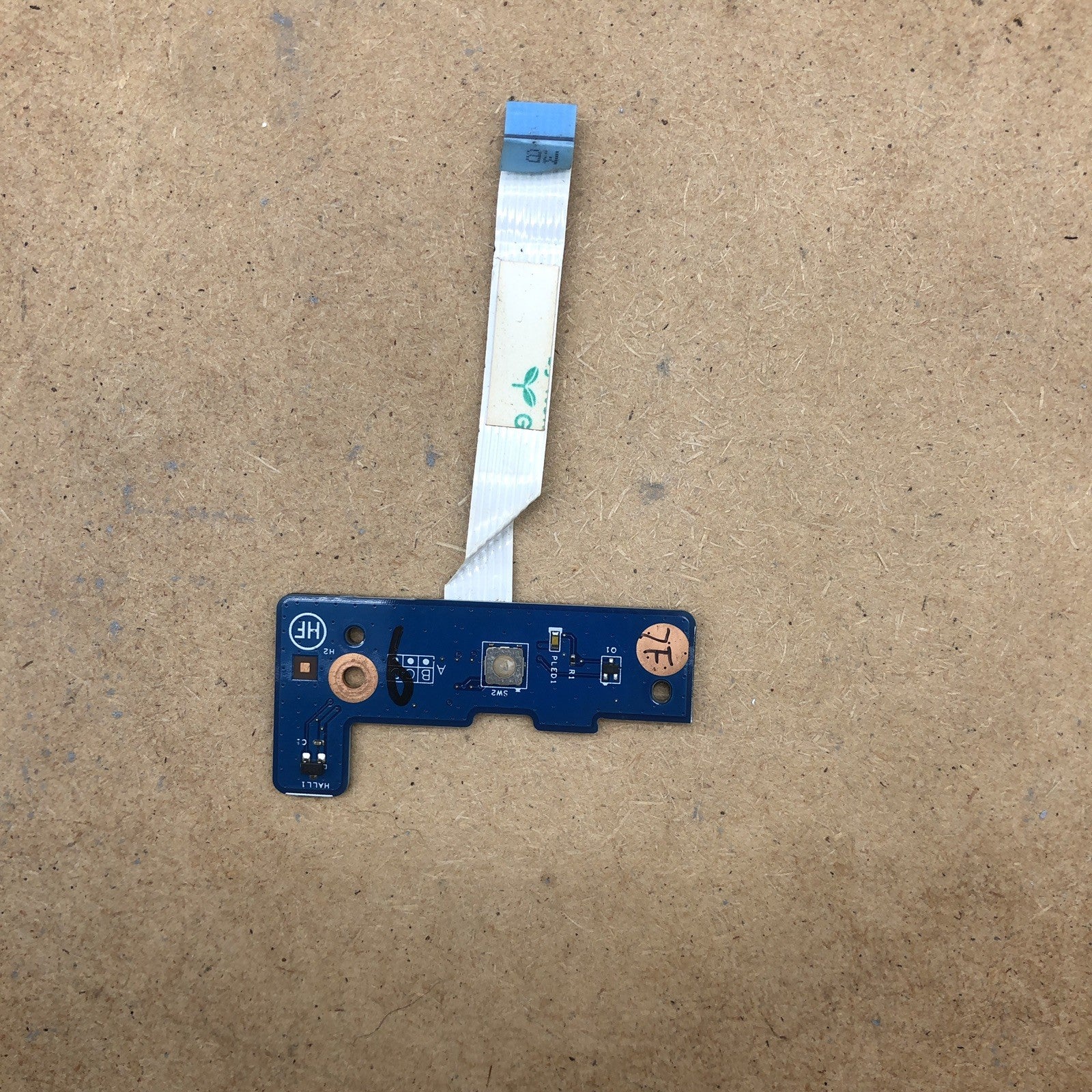 Bouton power - HP Pavilion DV7 modèle : TPN6-W109