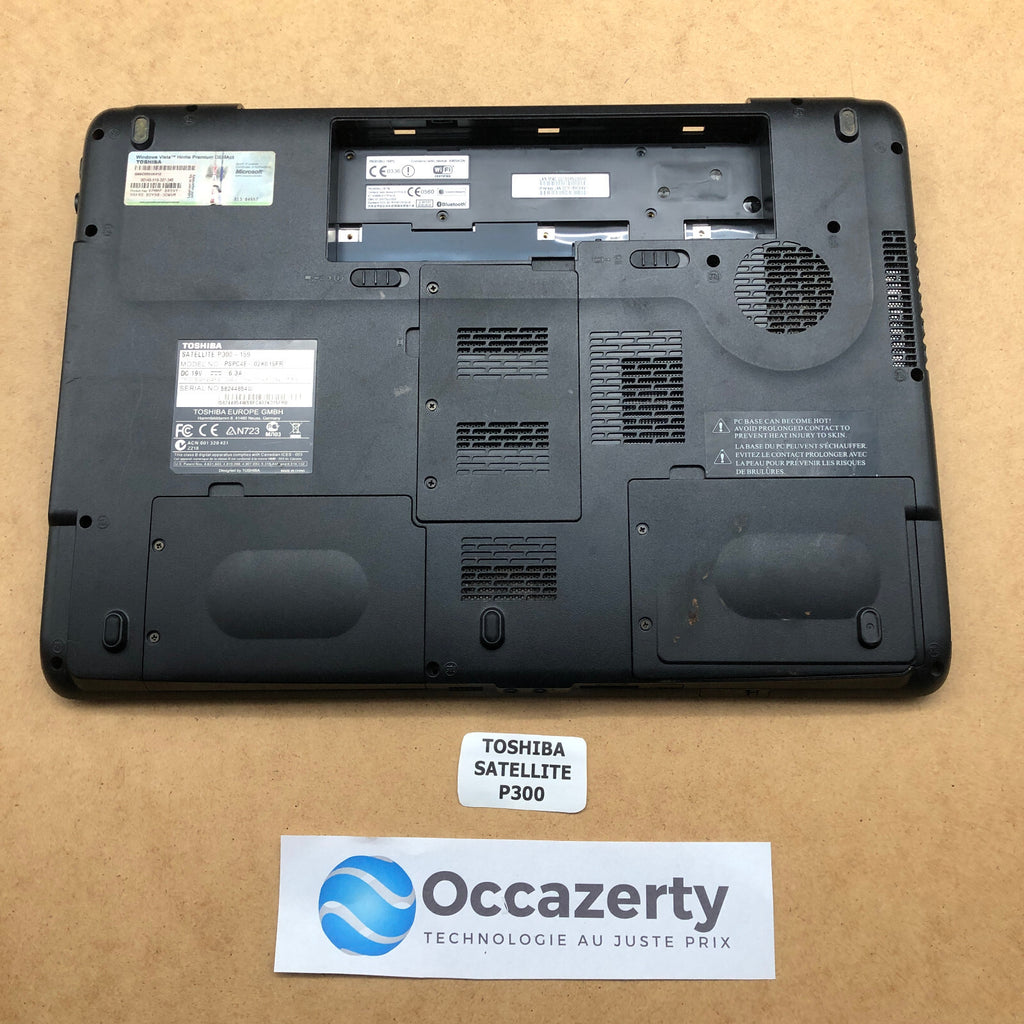 Plasturgie basse complète - Toshiba Satellite P300