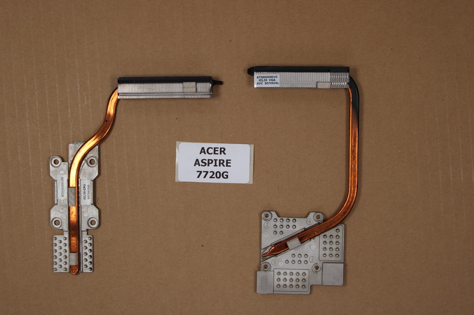 Dissipateurs - Acer Aspire 7720G