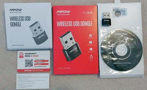 Clé USB Bluetooth 5.0 MPOW - PRODUIT NEUF