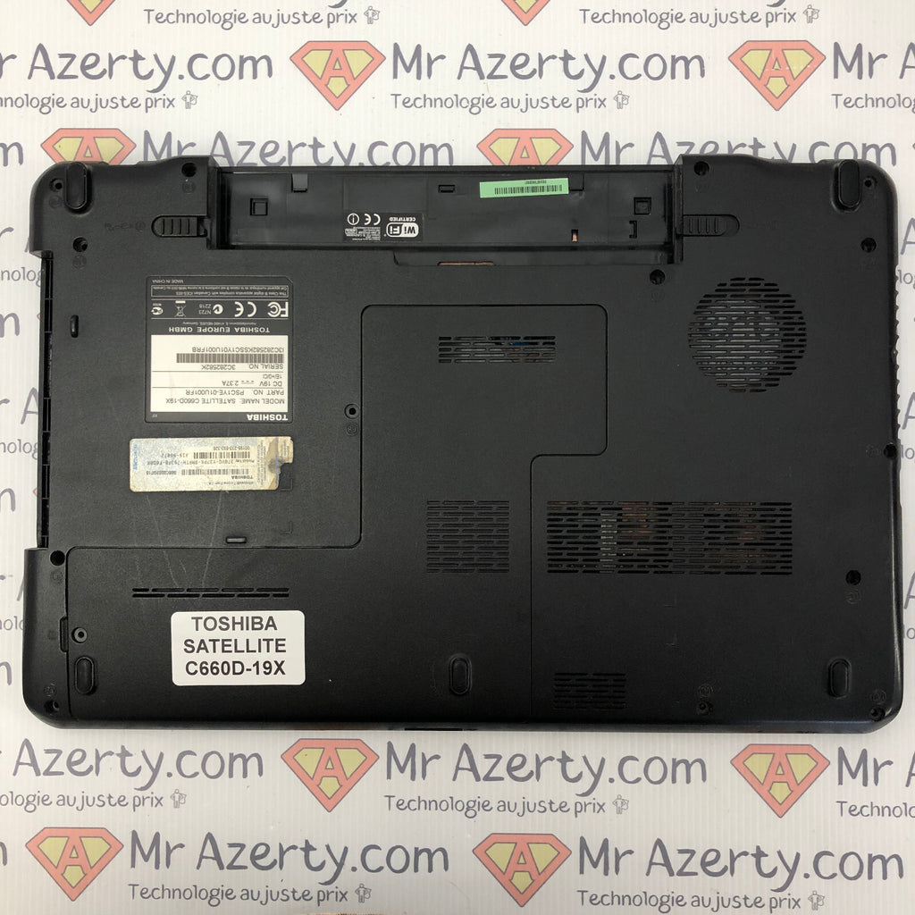Plasturgie Basse complète- Toshiba Satellite C660D-19X