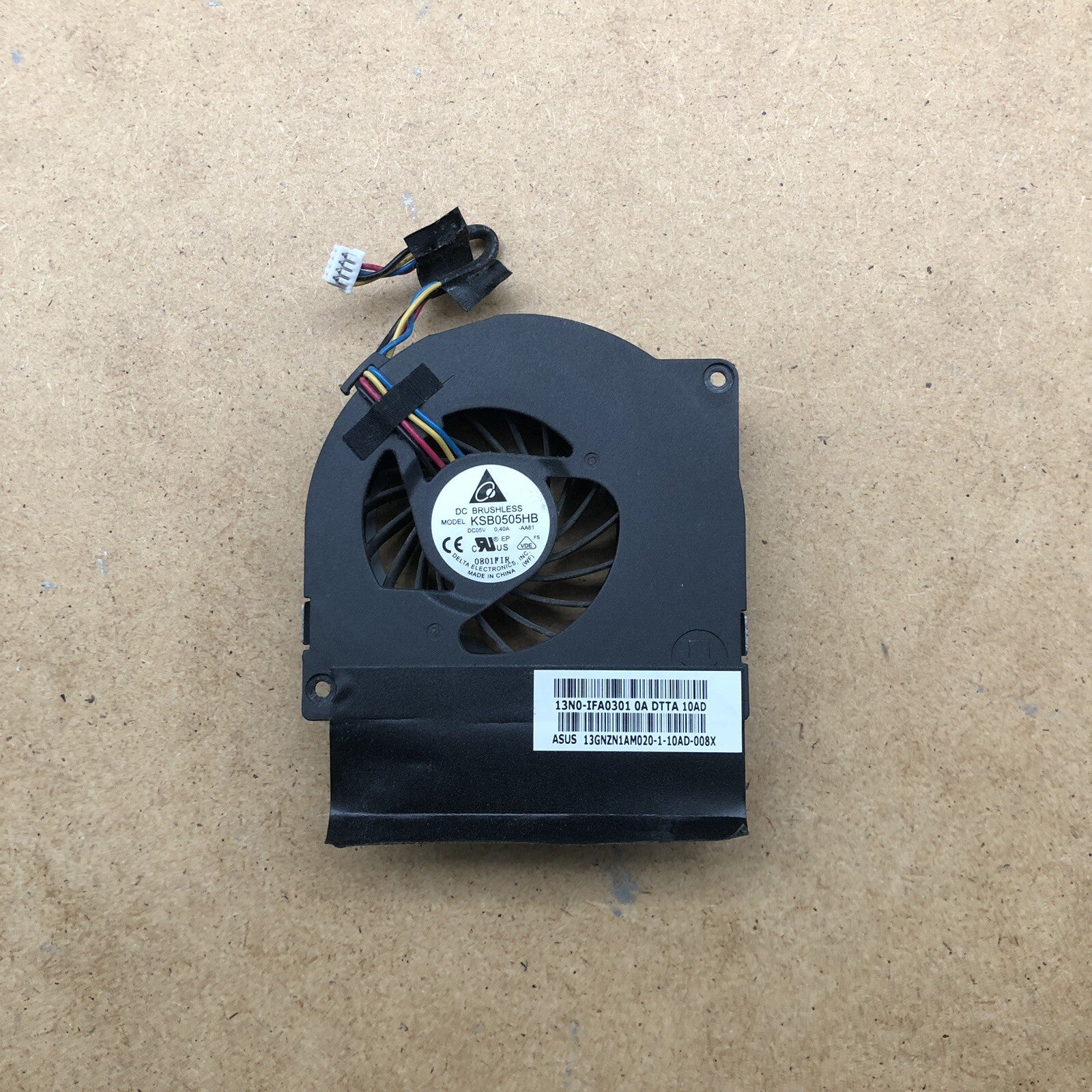 Ventilateur- Asus K42J