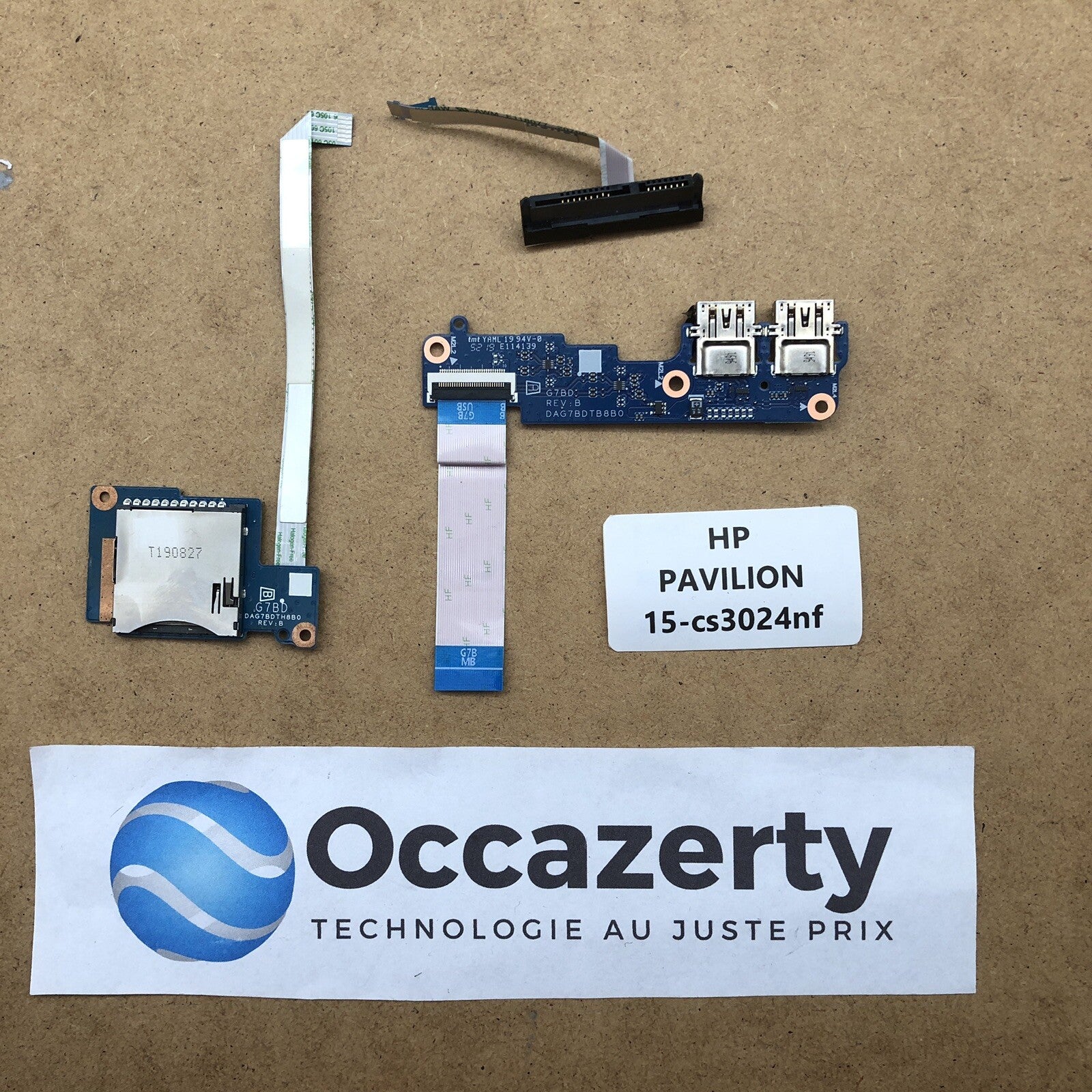 Lot connecteurs  - HP Pavilion 15-cs3024nf