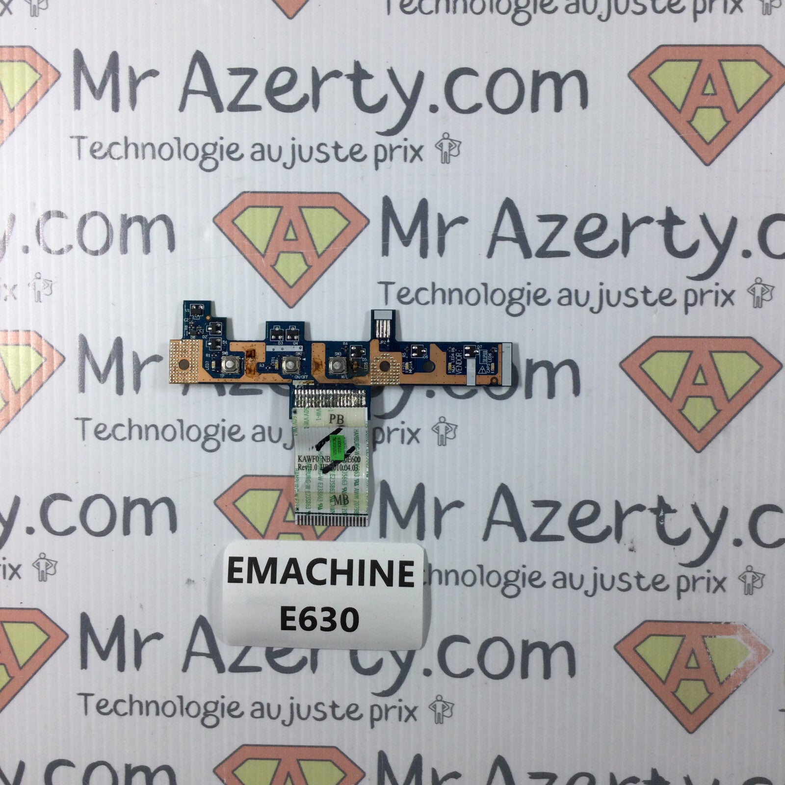 ensemble de boutons - eMachine E630