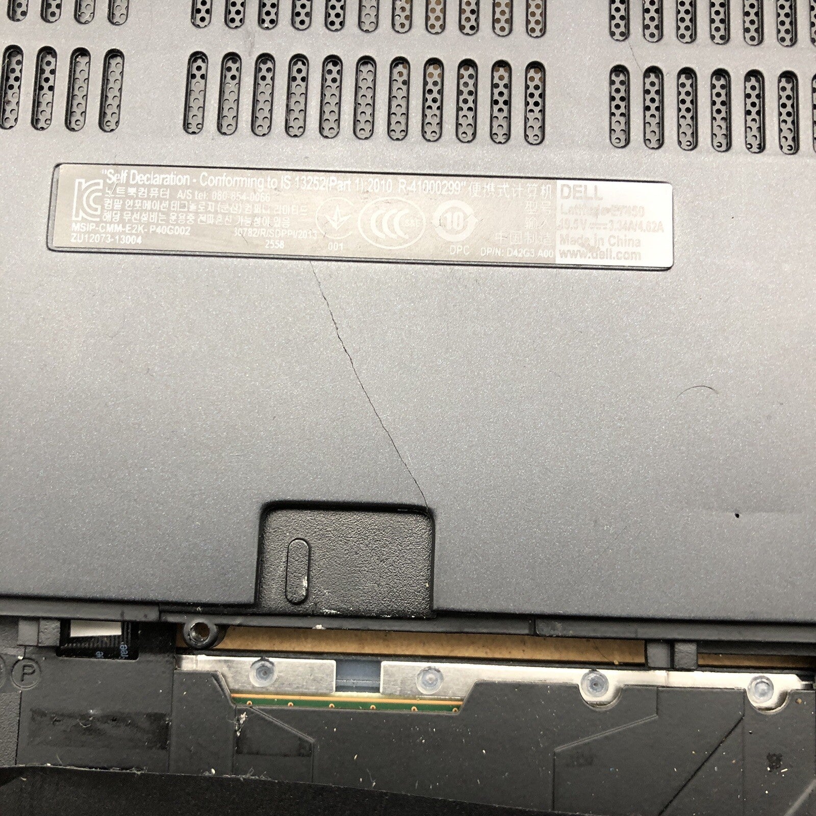 Plasturgie - Dell Latitude  E7450